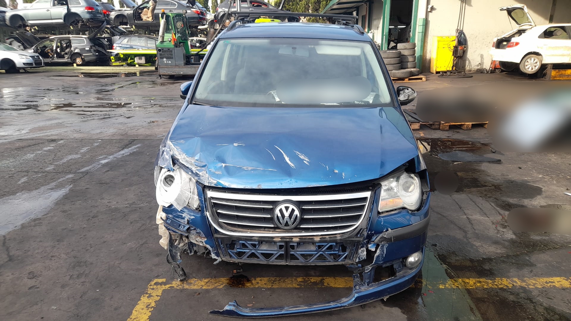 VOLKSWAGEN Touran 1 generation (2003-2015) Främre vänstra dörrlås 3D1837015AP 22364815