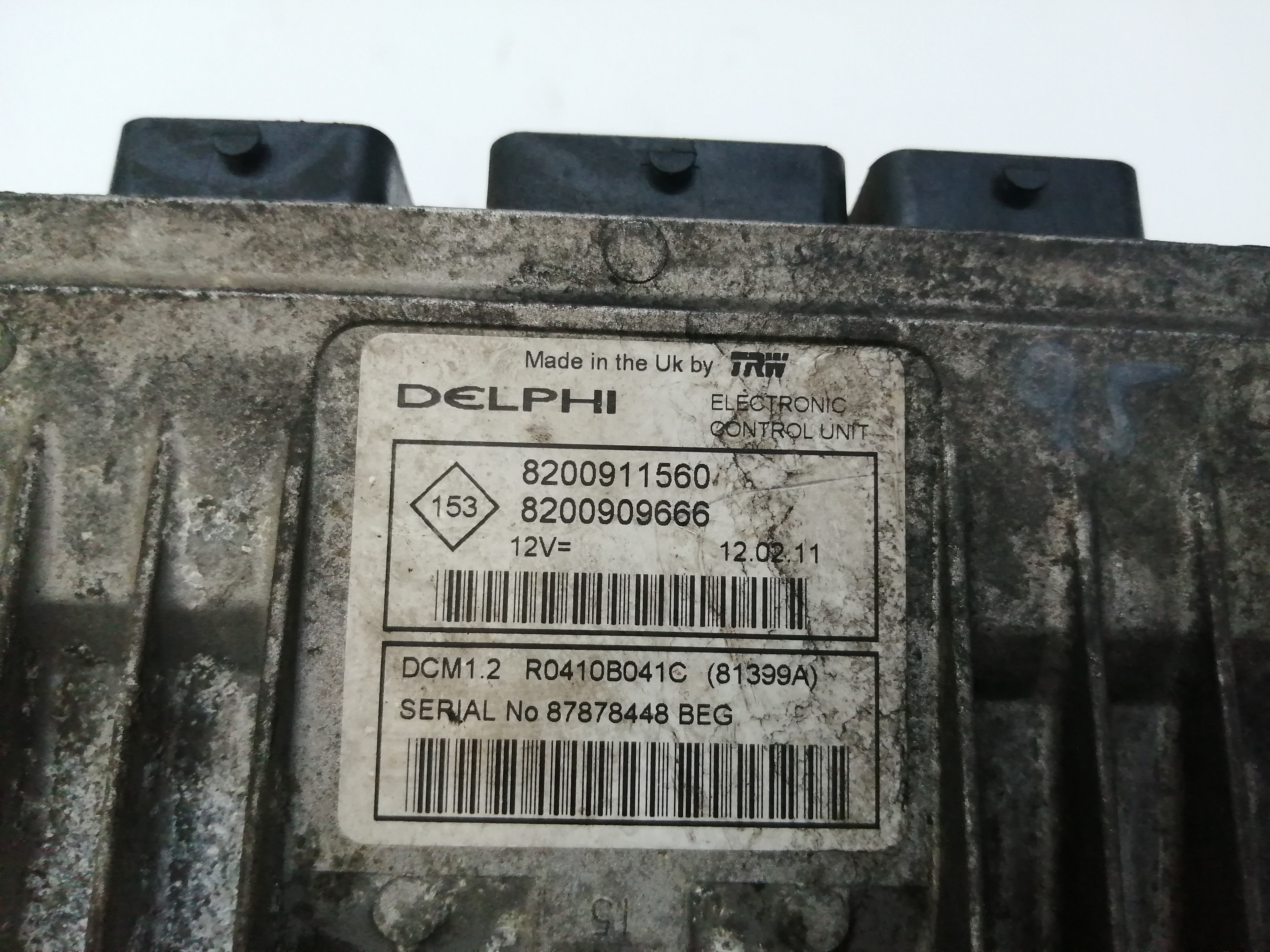 NISSAN NV200 1 generation (2009-2023) Engine Control Unit ECU 8200911560,8200909666 25125653