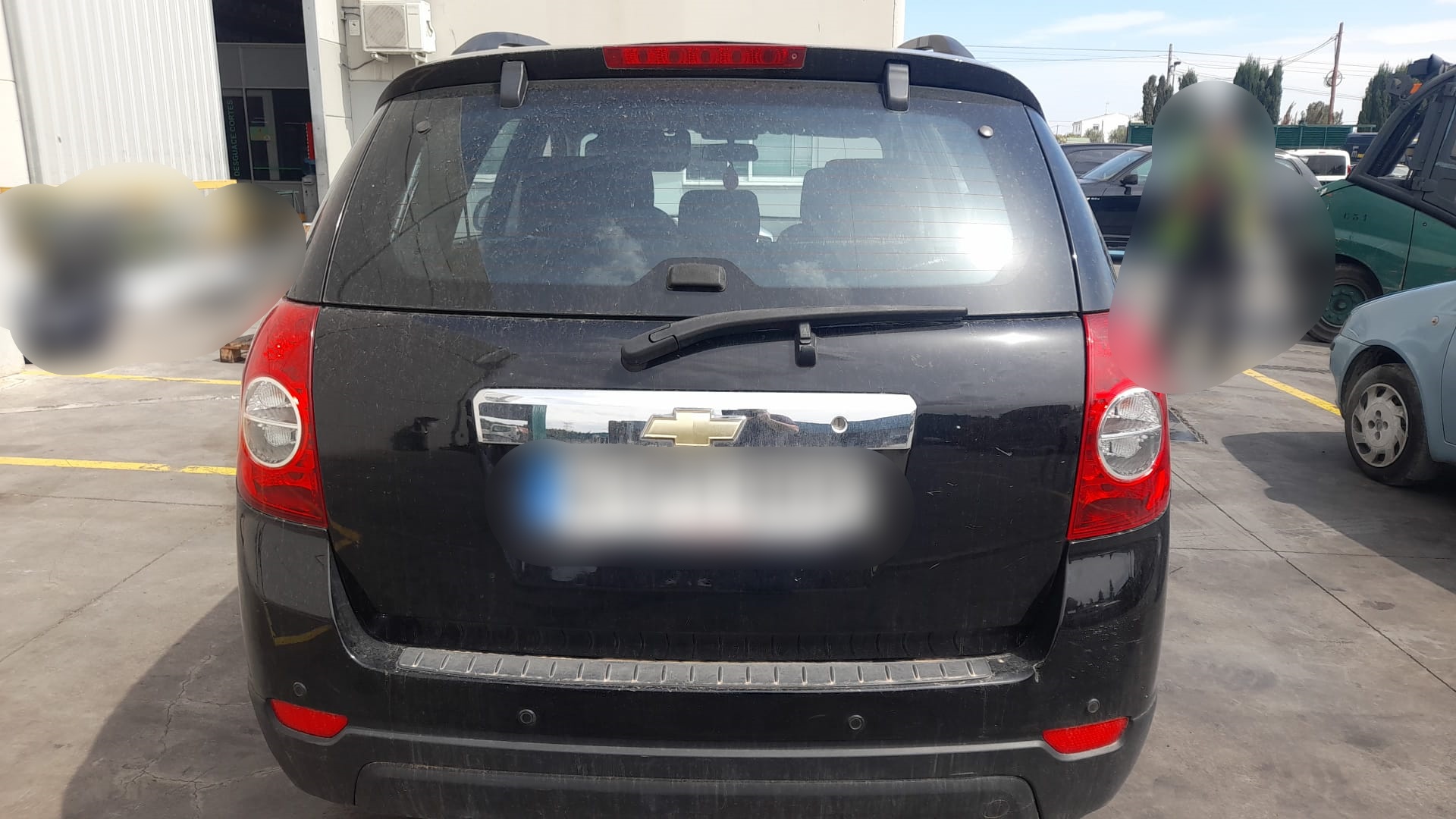 CHEVROLET Captiva 1 generation (2006-2018) Bal első sárvédő 96624392 25691005