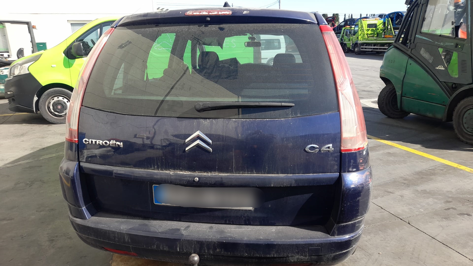 CITROËN C4 Picasso 1 generation (2006-2013) Зеркало передней левой двери 8153H0 18651919