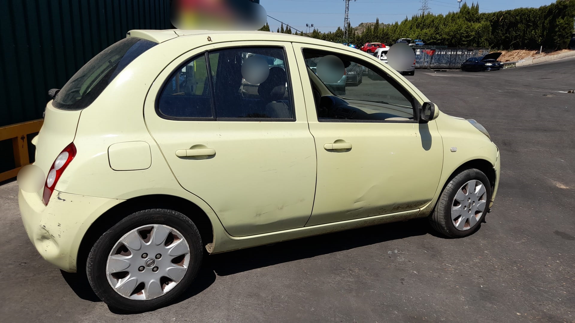 NISSAN Micra K12 (2002-2010) Aripa stânga față 63100AX630 18565367