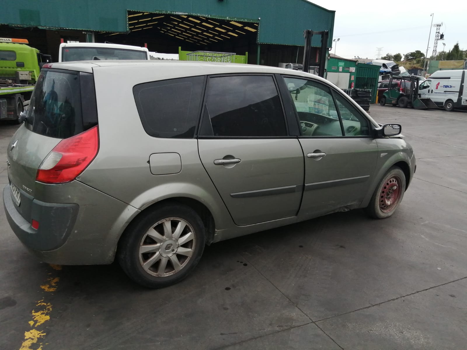 RENAULT Scenic 2 generation (2003-2010) Greičių dėžė (pavarų dėžė) PK4022 18507010