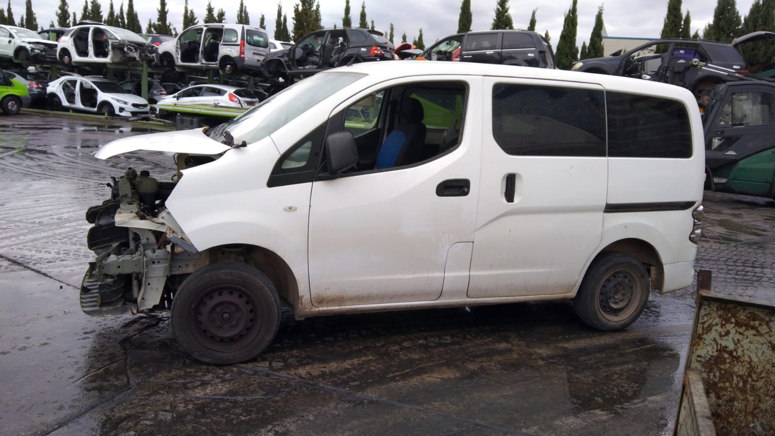 NISSAN NV200 1 generation (2009-2023) Left Side Sliding Door H2153BJ0MA 18635872