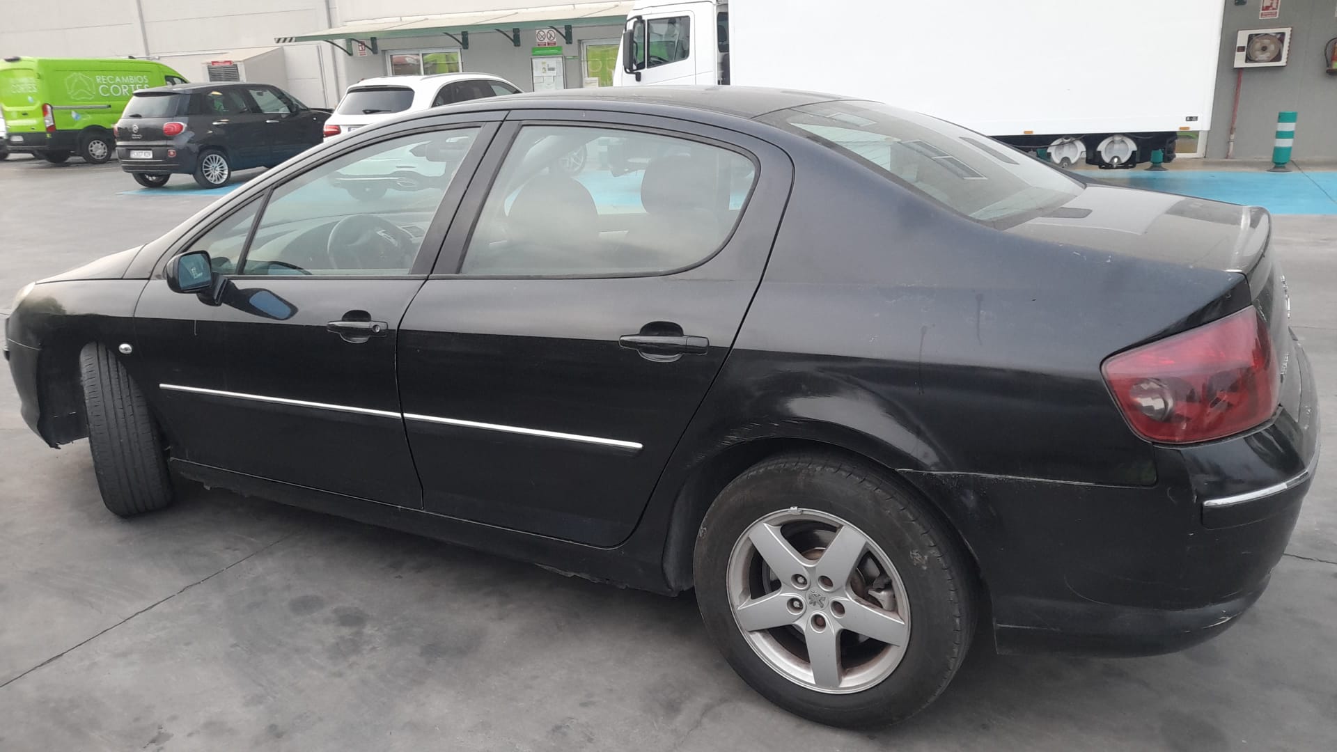 PEUGEOT 407 1 generation (2004-2010) Передняя правая дверь 9004X6 24026942