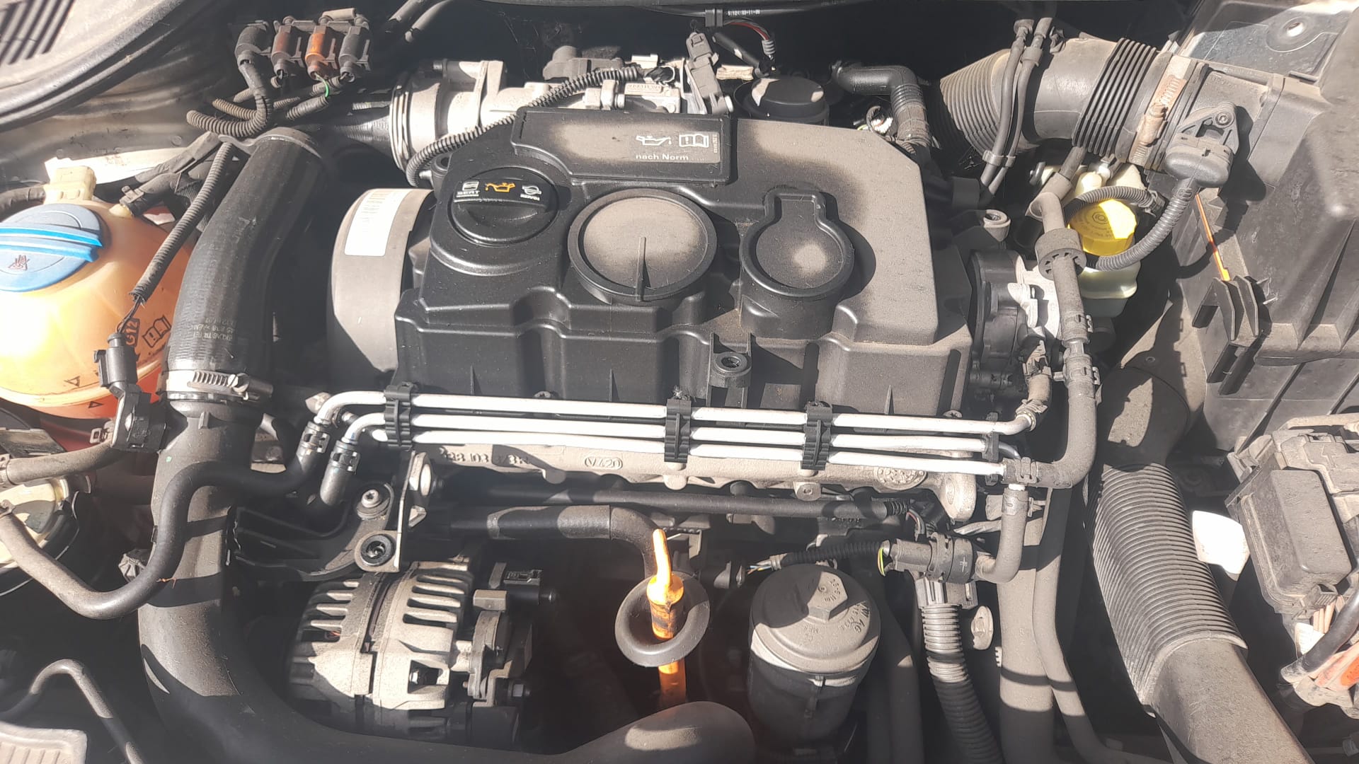 SEAT Ibiza 4 generation (2008-2017) Difūzoriaus ventiliatorius 6R0121207A, 6R0121207A 24014308