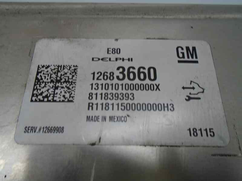 OPEL Astra K (2015-2021) Motorstyrenhet ECU 12683660 25104085