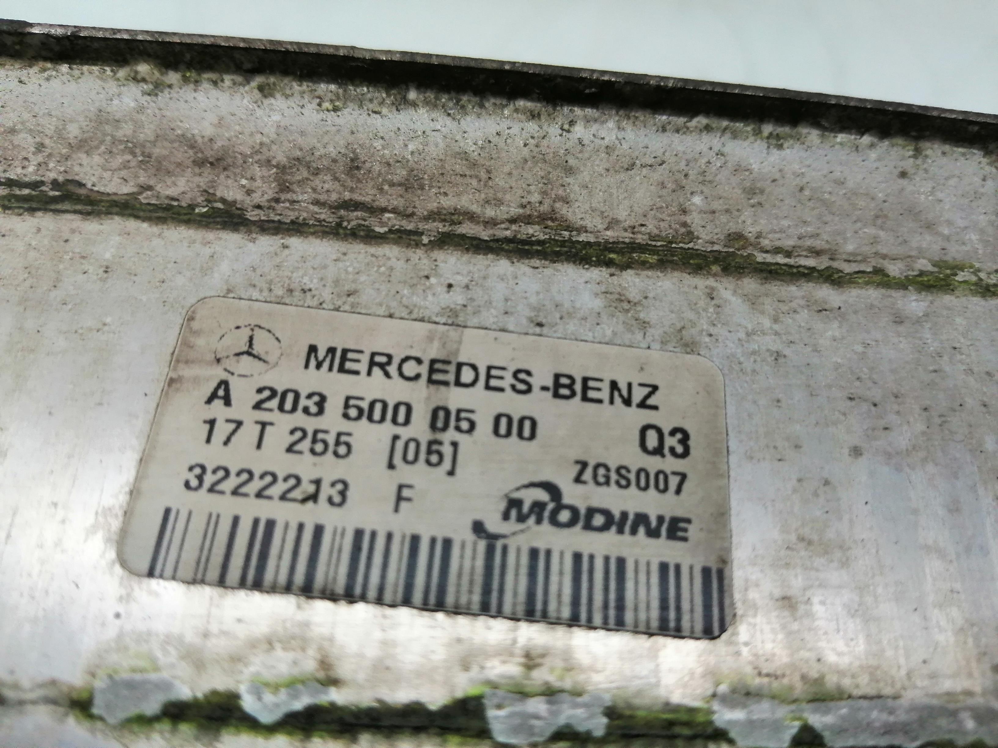 MERCEDES-BENZ CLC-Class CL203 (2008-2011) Радиатор интеркулера A2035000500 24019309