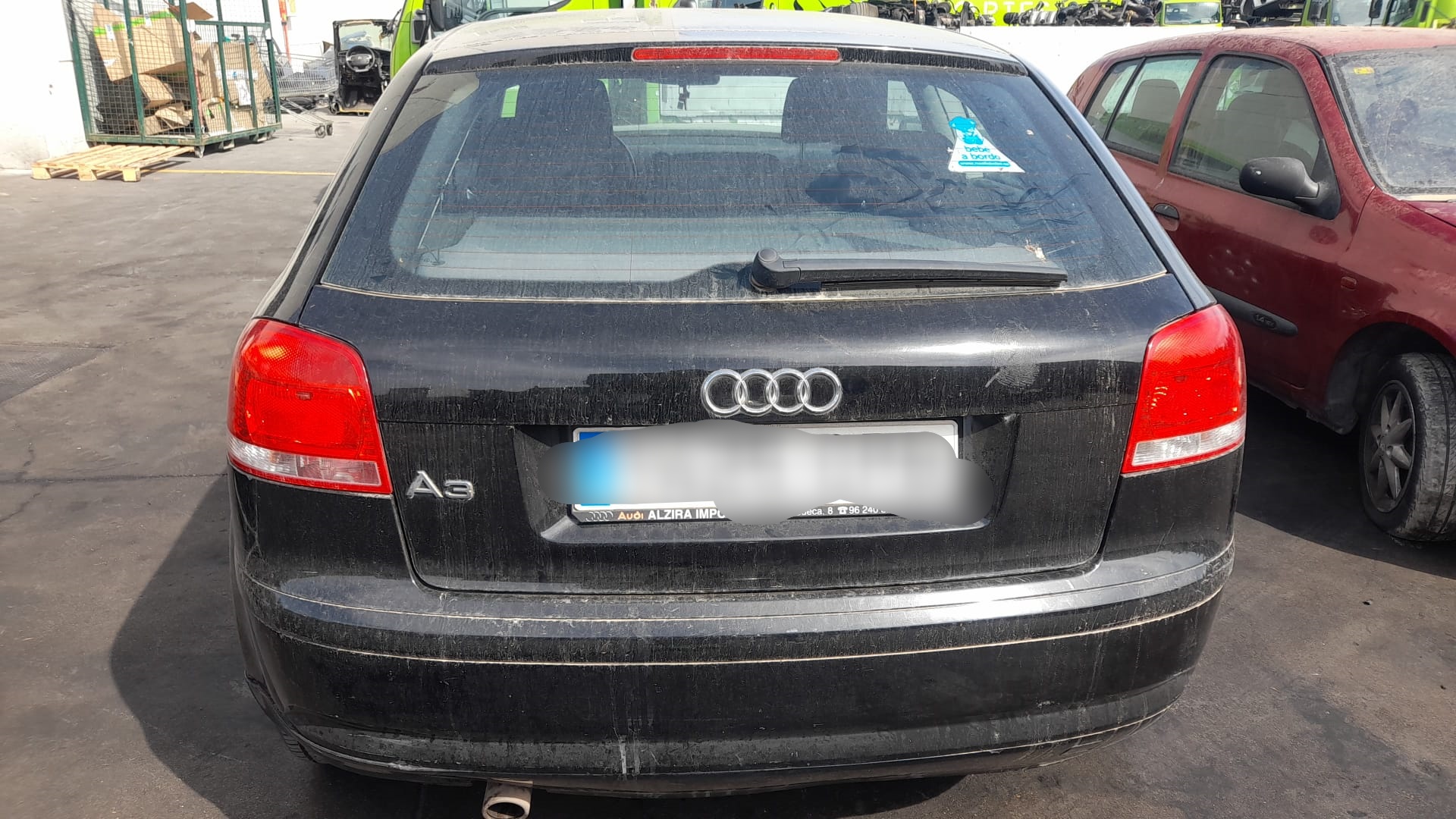 AUDI A2 8Z (1999-2005) Ridicător de geam ușă dreapta față 8P3837462C 18659582