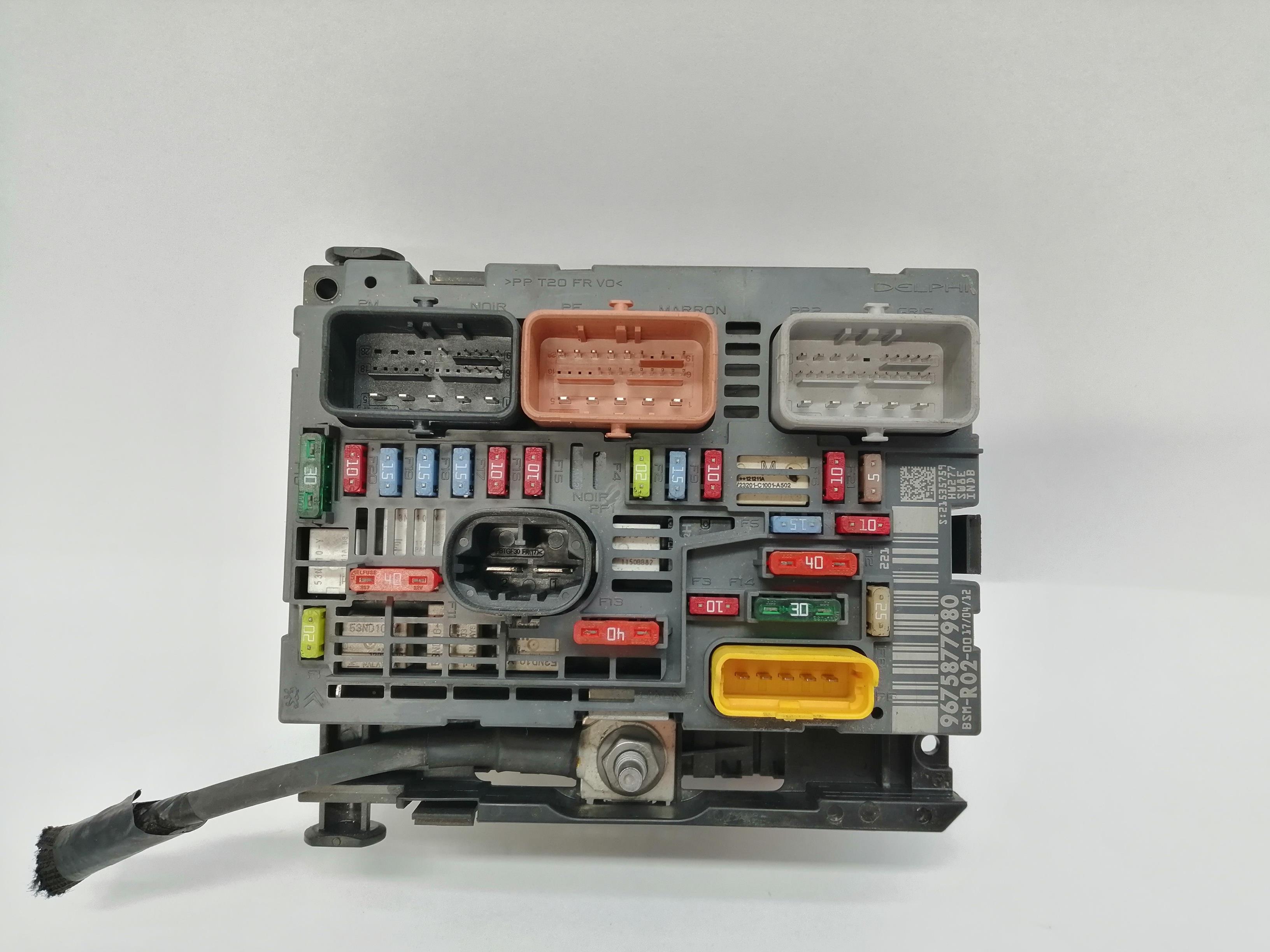 CITROËN C4 Picasso 1 generation (2006-2013) Fuse Box 9675877980,BSMR0200 23985639