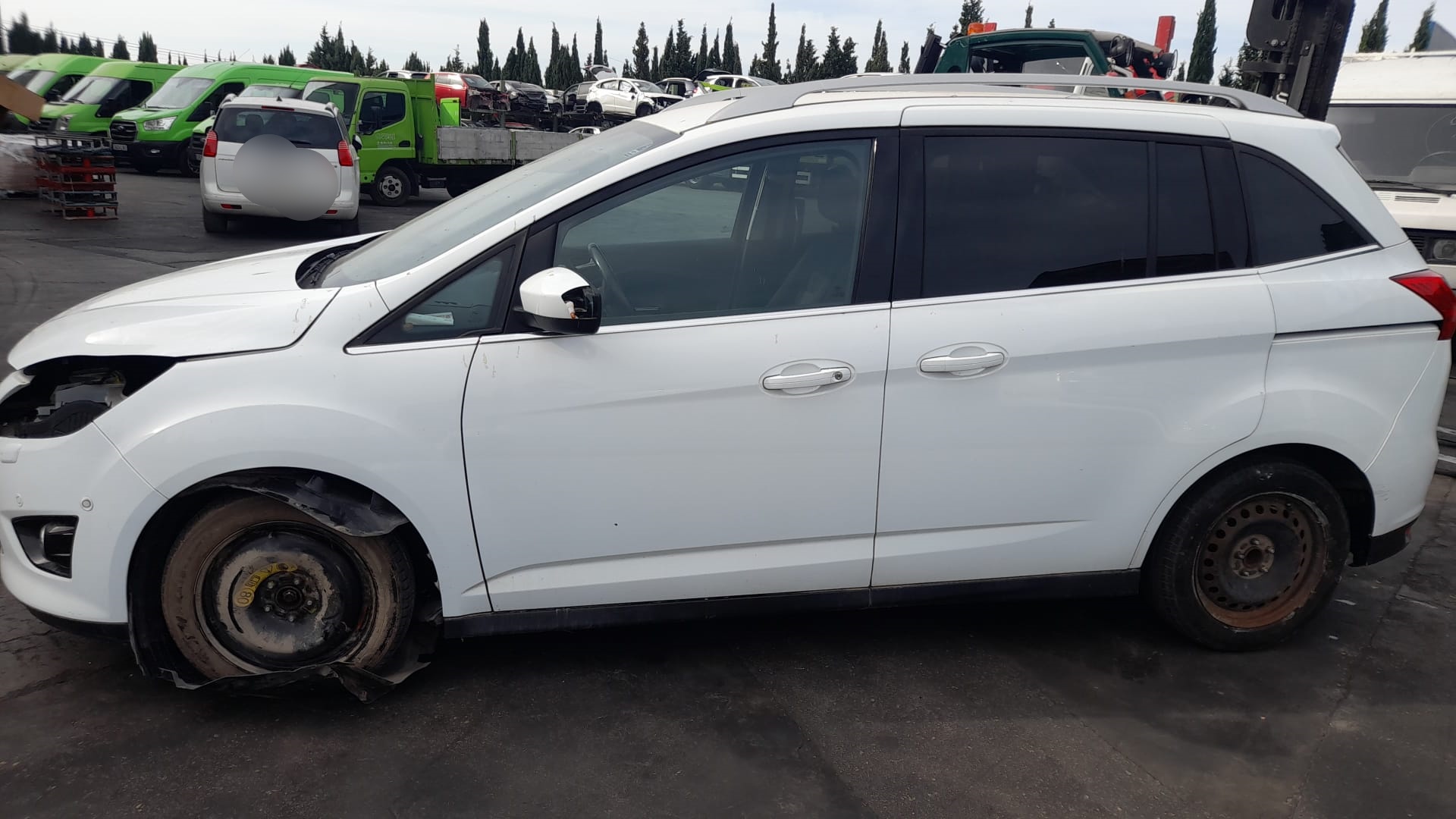 FORD C-Max 2 generation (2010-2019) Замок двери передний правый 1875015 18568187