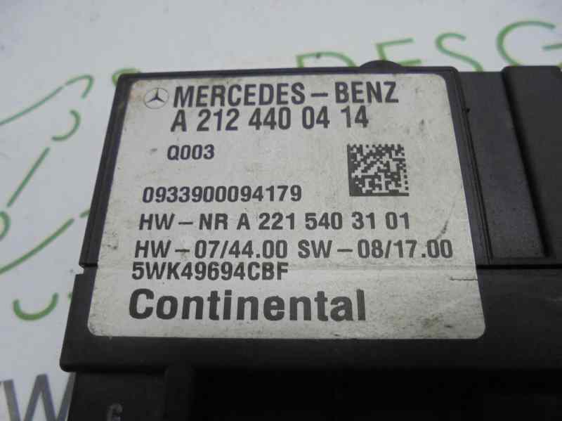 MERCEDES-BENZ GLK-Class X204 (2008-2015) Other Control Units A2124400414,5WK49694CBF 18432271