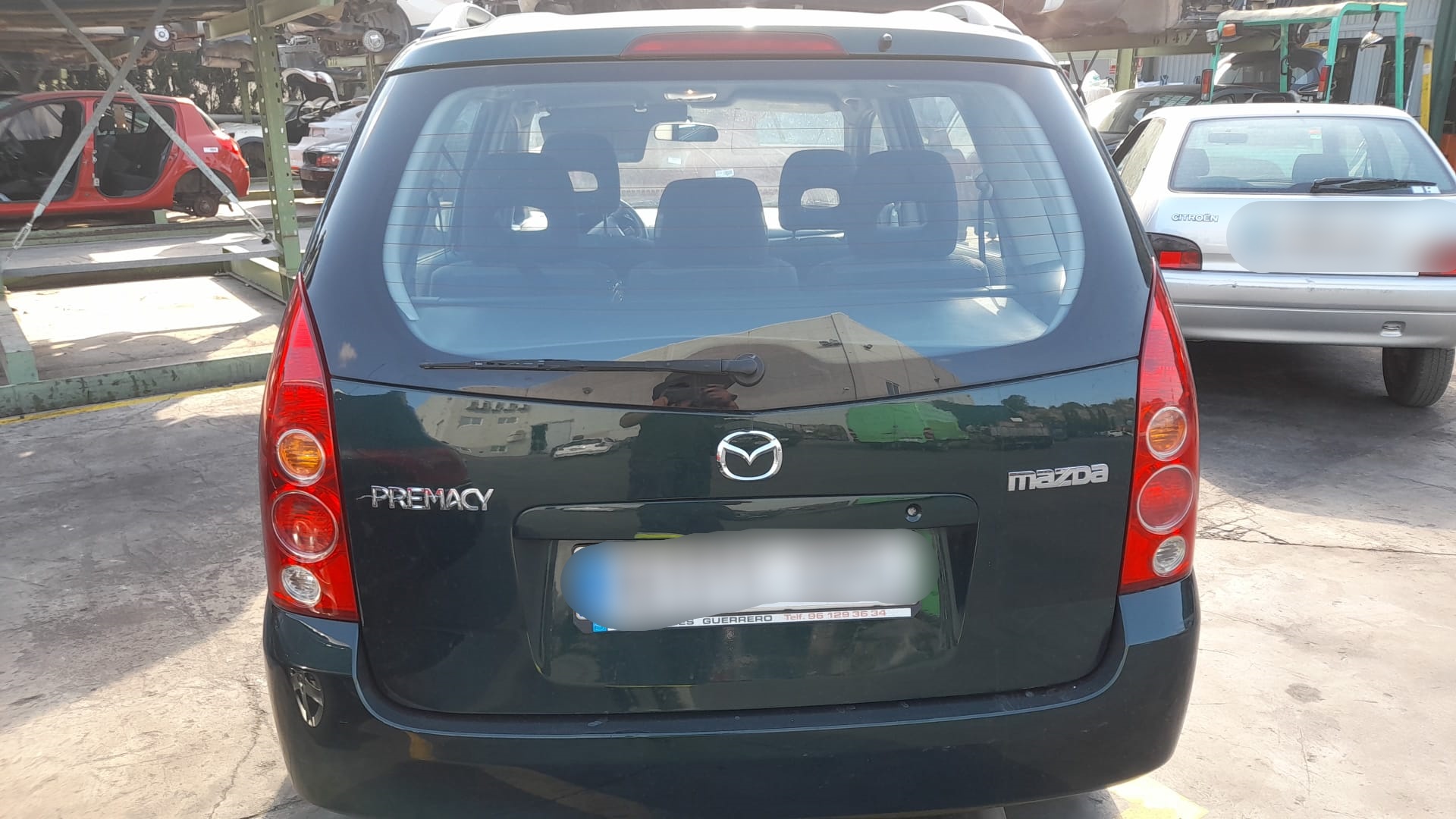 MAZDA Premacy CP (1999-2005) Galinės kairės durys C14573020C 18566771