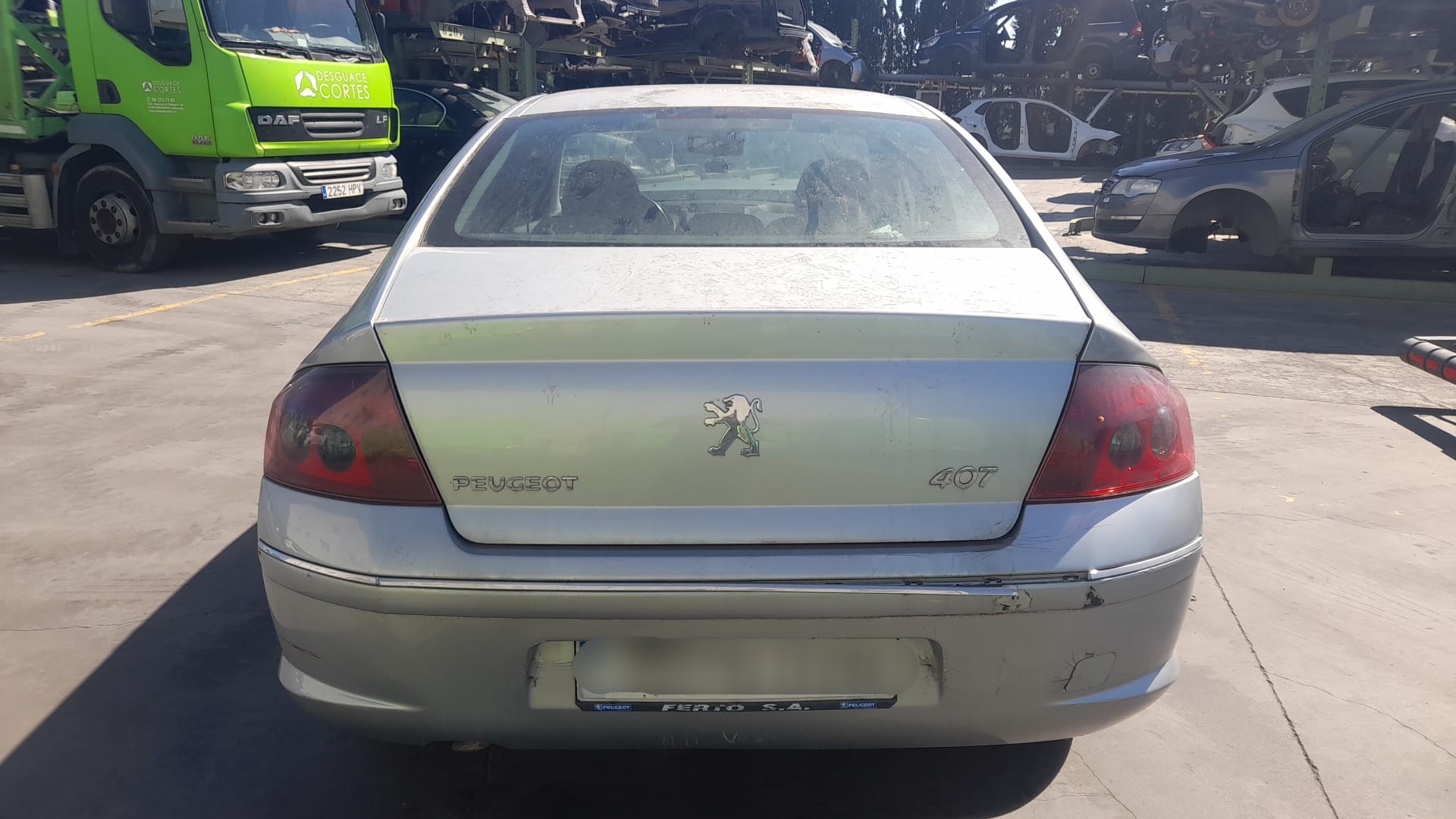 PEUGEOT 407 1 generation (2004-2010) Табло за бушони 9656148080 18546406