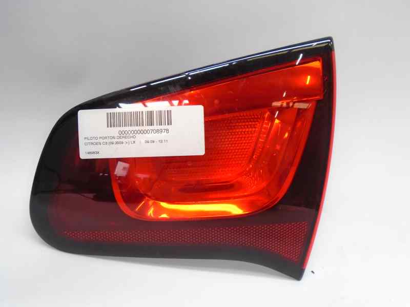 CITROËN C1 1 generation (2005-2016) Rear Right Taillight Lamp 6351JC 25200615