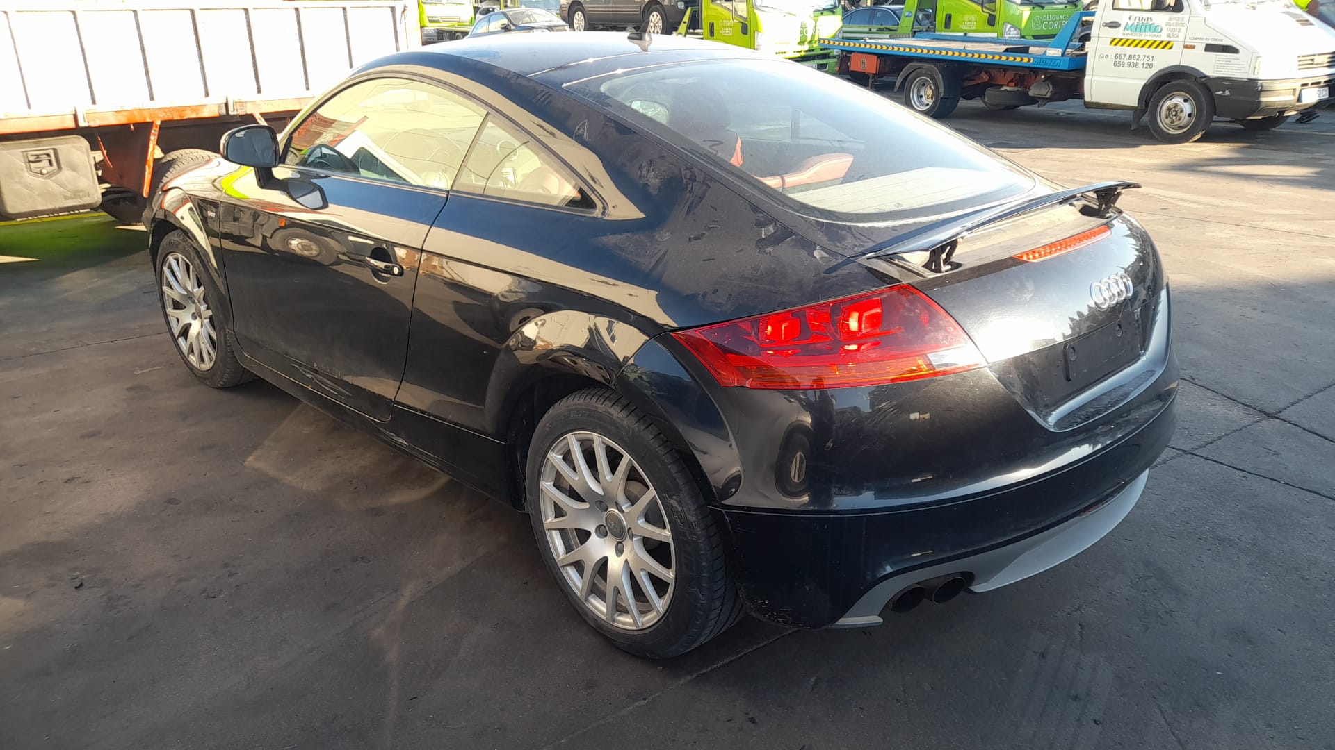 AUDI TT 8J (2006-2014) Coffre arrière 8J8827023A 23834222