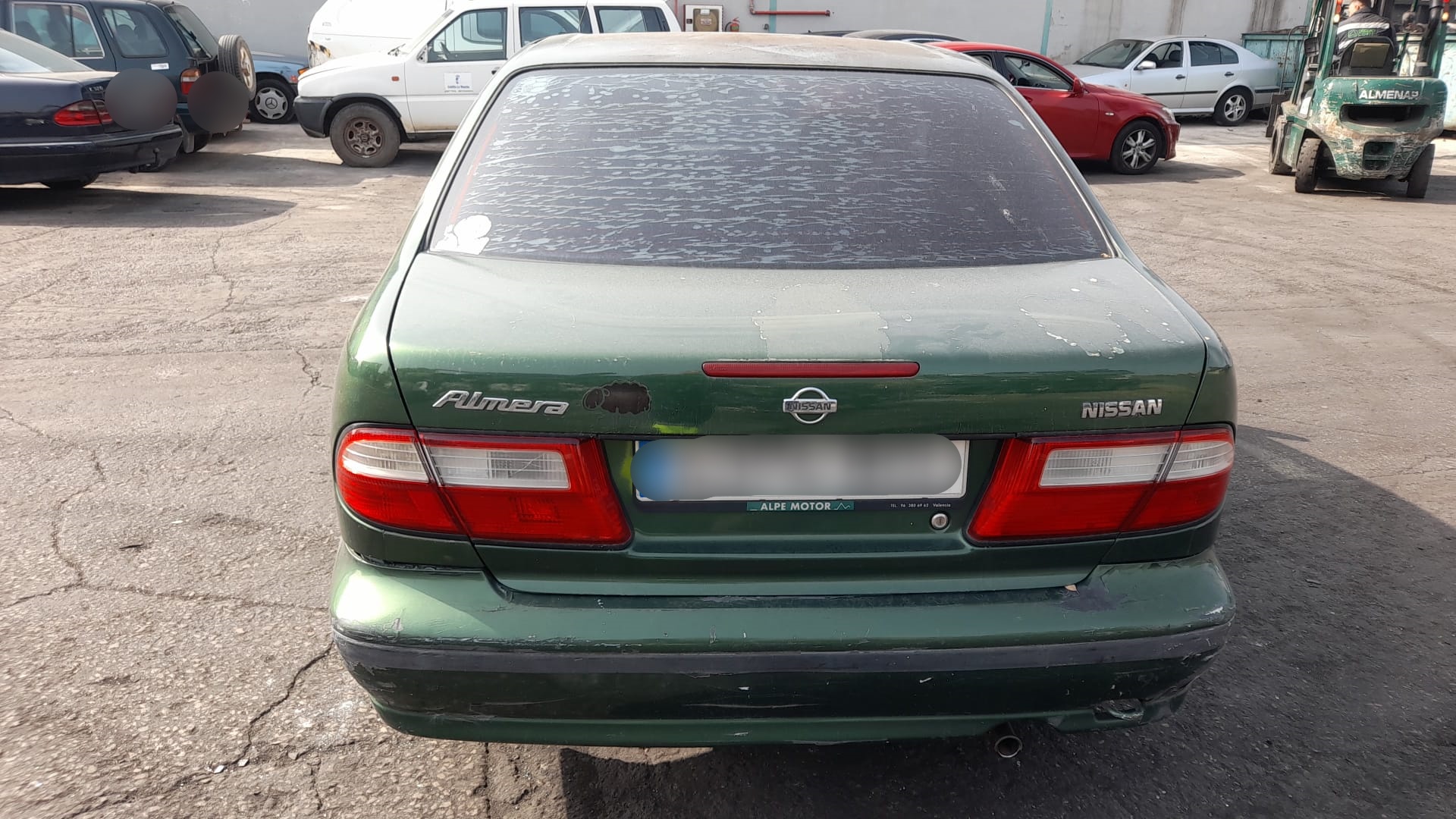 NISSAN Almera N15 (1995-2000) Jobb oldali visszapillantó tükör 963011N610 18647163