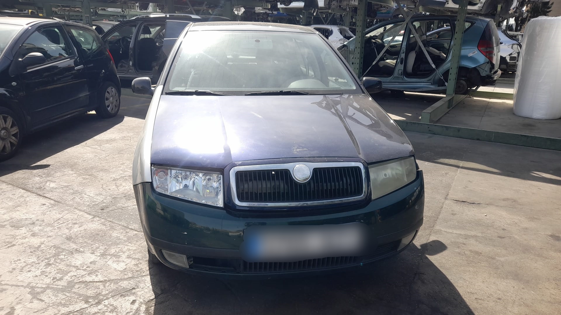 SKODA Fabia 6Y (1999-2007) Крышка багажника 6Y0827025,6Y0827025 18642722