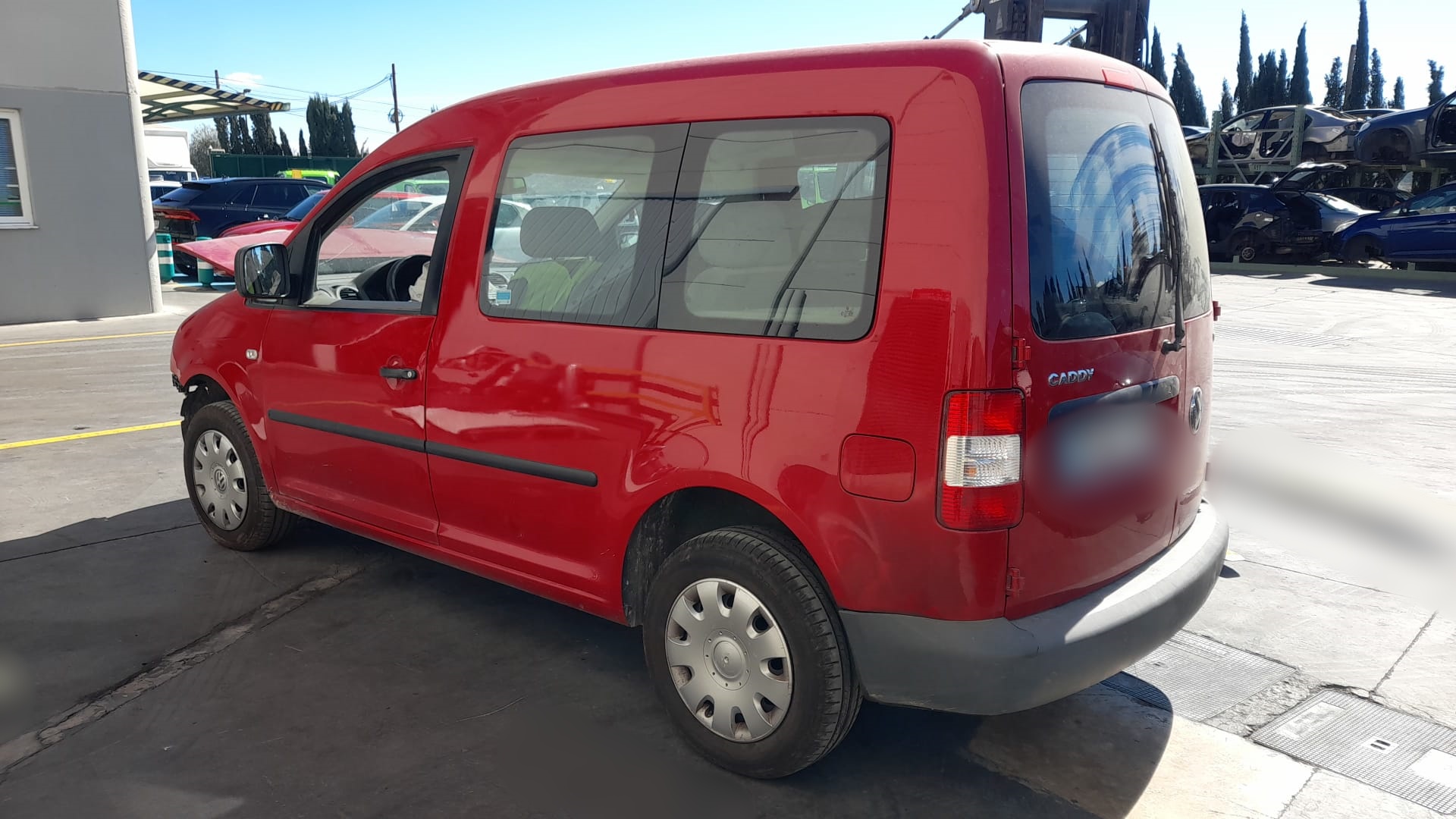 VOLKSWAGEN Caddy 3 generation (2004-2015) Främre vänstra dörrlås 3D1837015AP 25189045