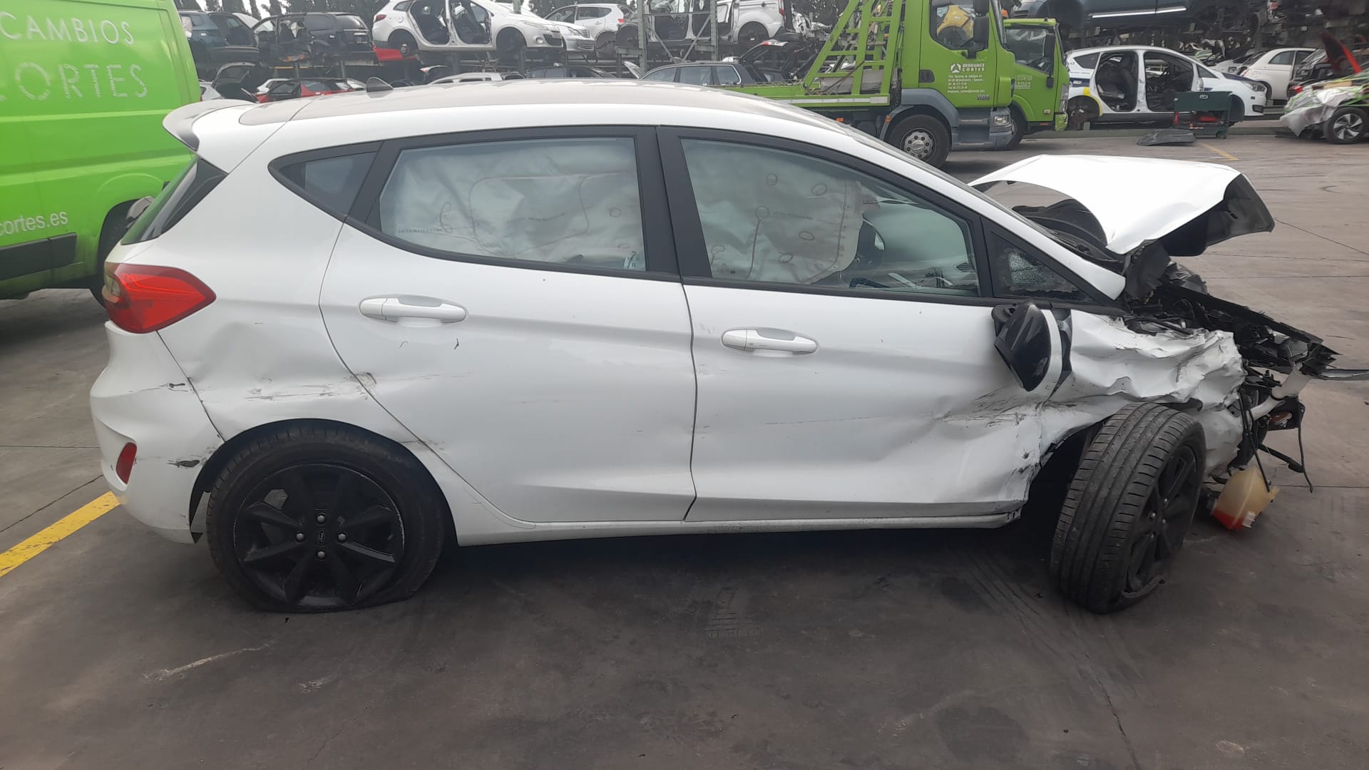 FORD Fiesta 6 generation (2008-2020) Rear Left Door 2085210 24016620