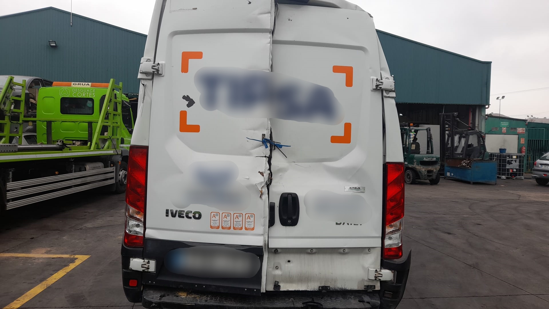 IVECO Daily 6 generation (2014-2019) Front høyre dør utvendig håndtak 5801595612 25161167