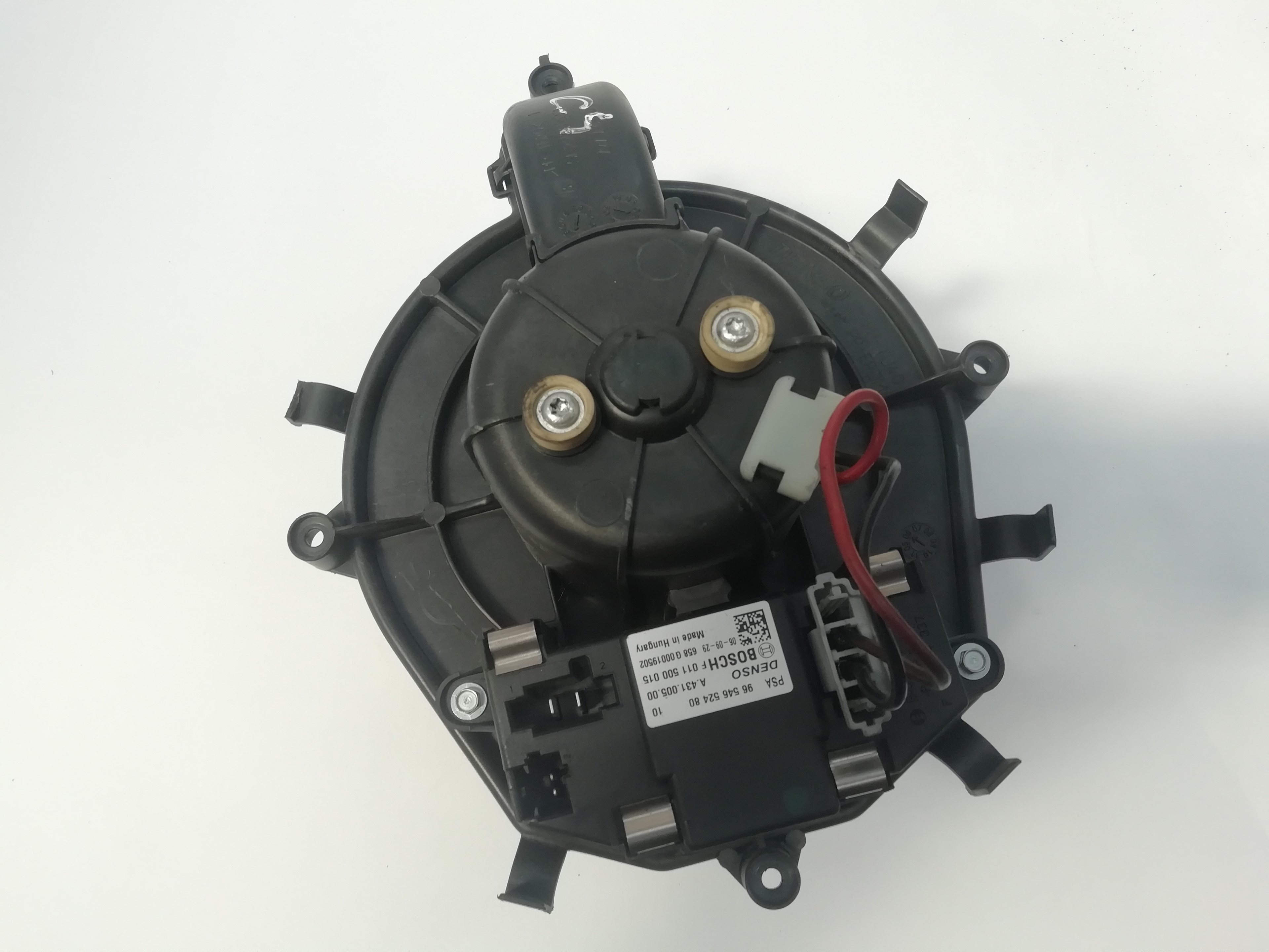 CITROËN C4 Picasso 1 generation (2006-2013) Heater Blower Fan 6441W8, 5E2228200, 9654652480 20871385