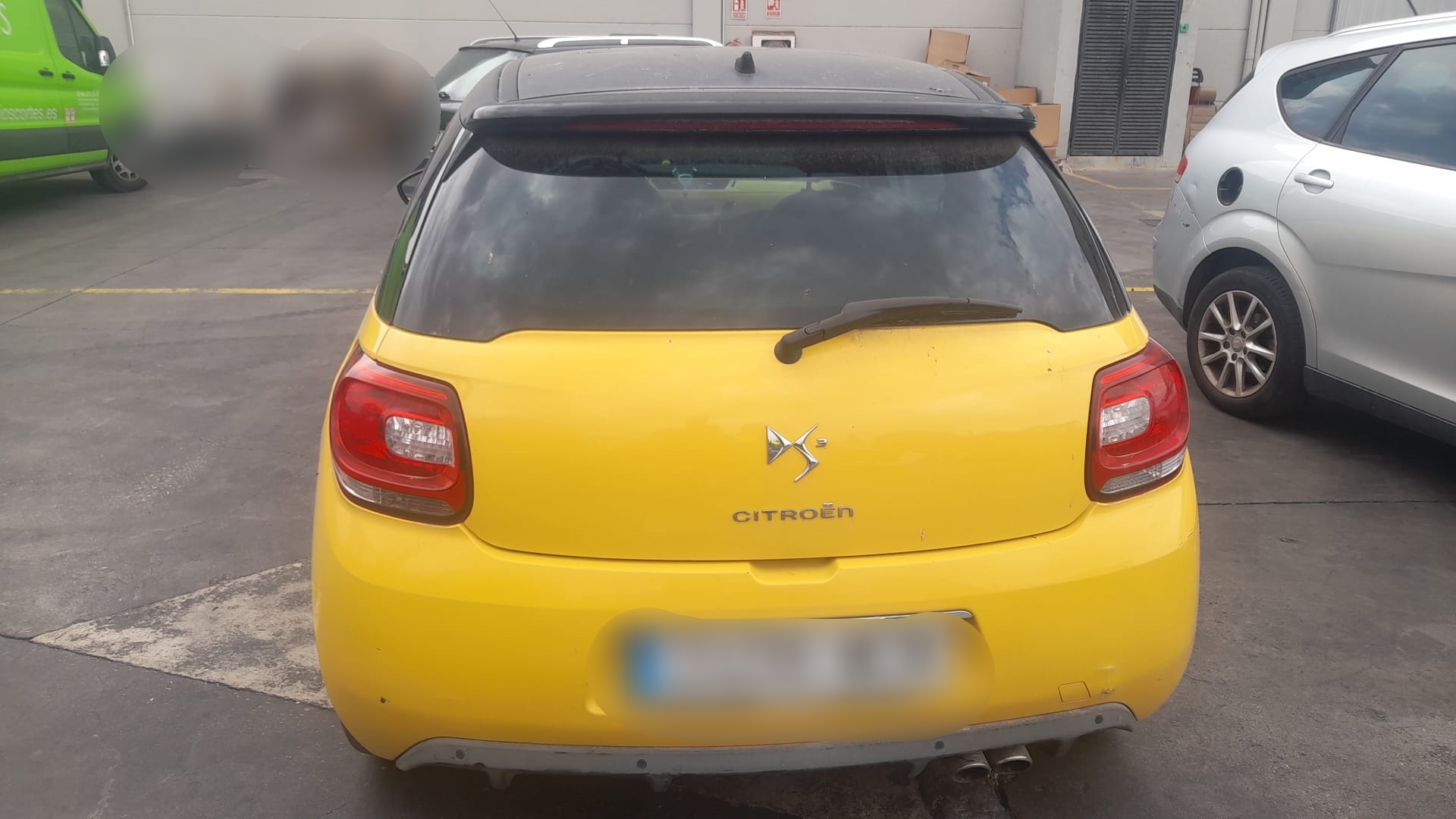 CITROËN DS3 1 generation (2010-2015) Другие внутренние детали 6593H7 25391540