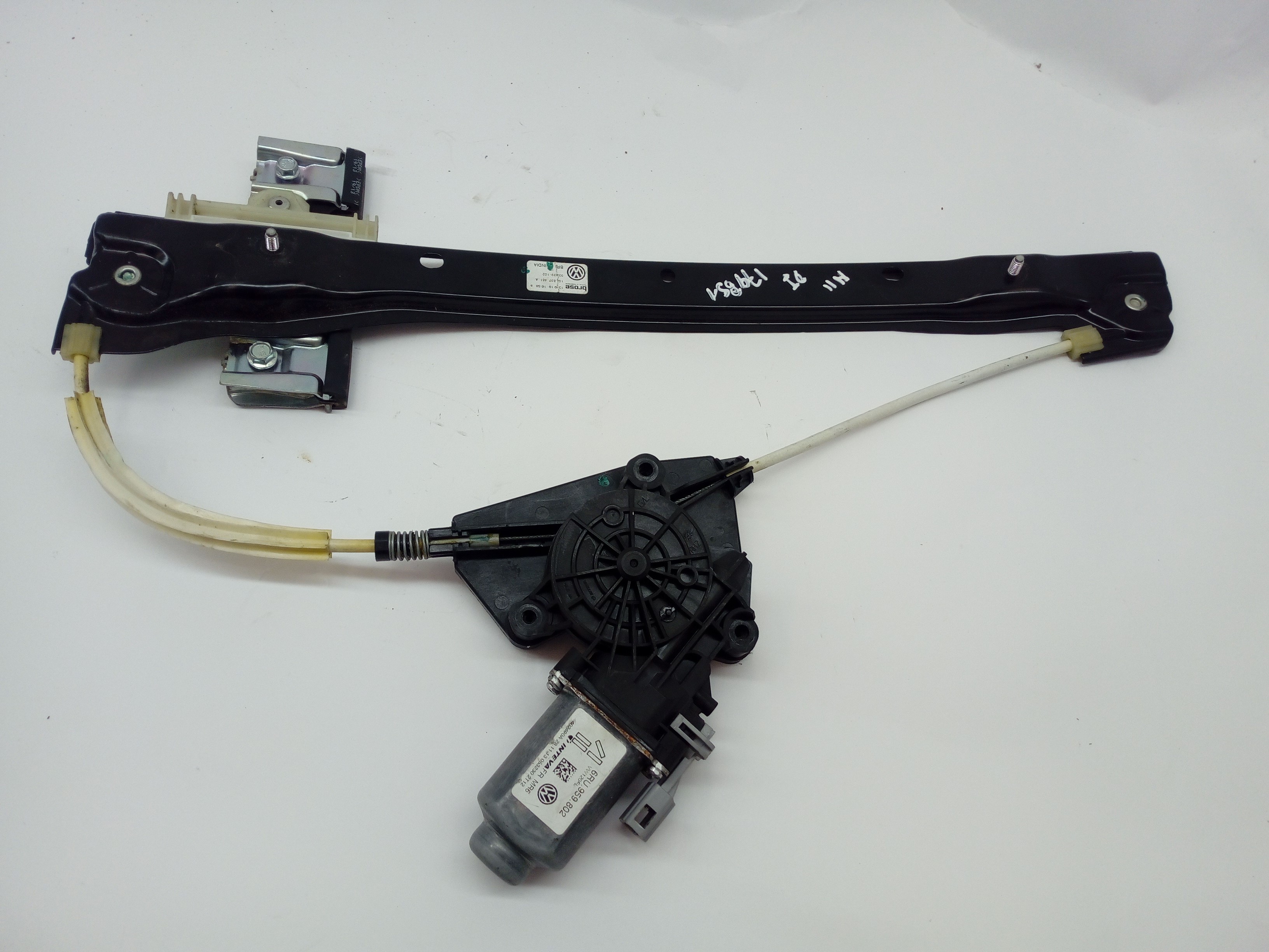 SEAT Alhambra 2 generation (2010-2021) Front Left Door Window Regulator 1S4837461A 20842690