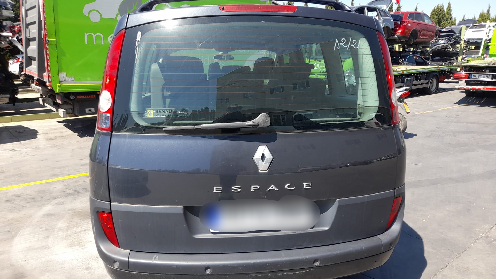 RENAULT Espace 4 generation (2002-2014) Priekinės dešinės durys 7751473098 18570342