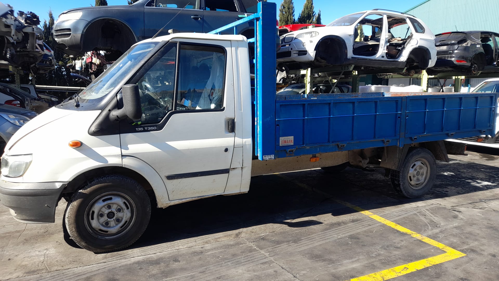 OPEL Transit Дверь передняя левая 4703954 18645164