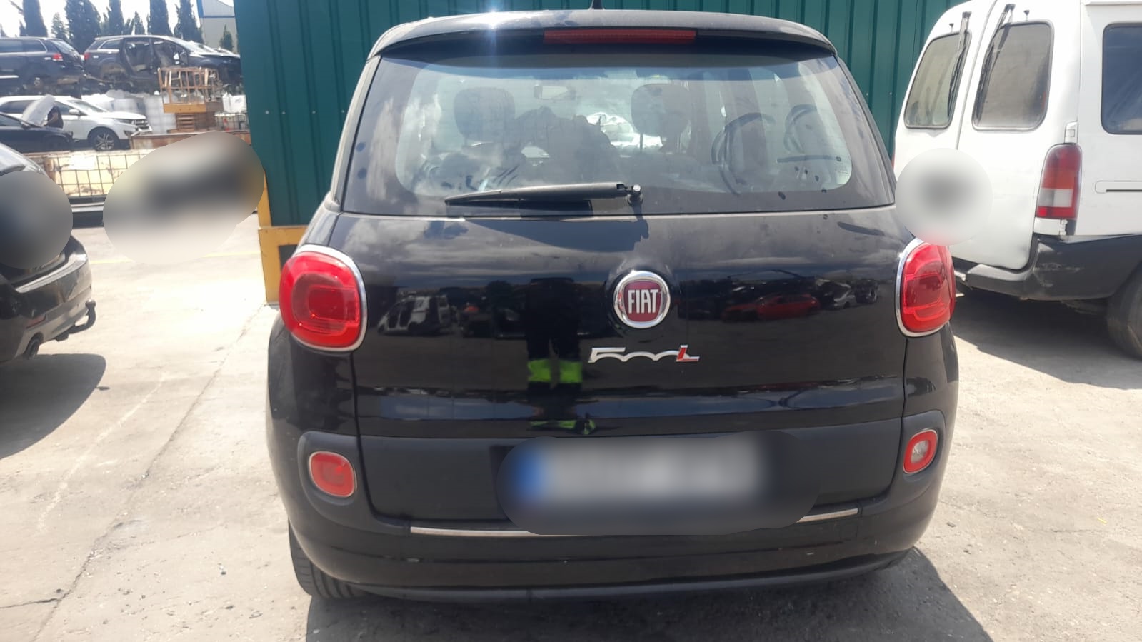 FIAT 500L 1 generation (2012-2024) Левая противотуманка переднего бампера 51858824 25772648