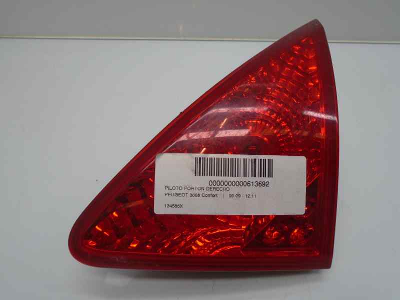 PEUGEOT 3008 1 generation (2010-2016) Rear Right Taillight Lamp 6351HE 25100823