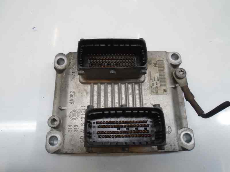 OPEL Agila 1 generation (2000-2007) Блок керування двигуном ECU 0261206075 27508108