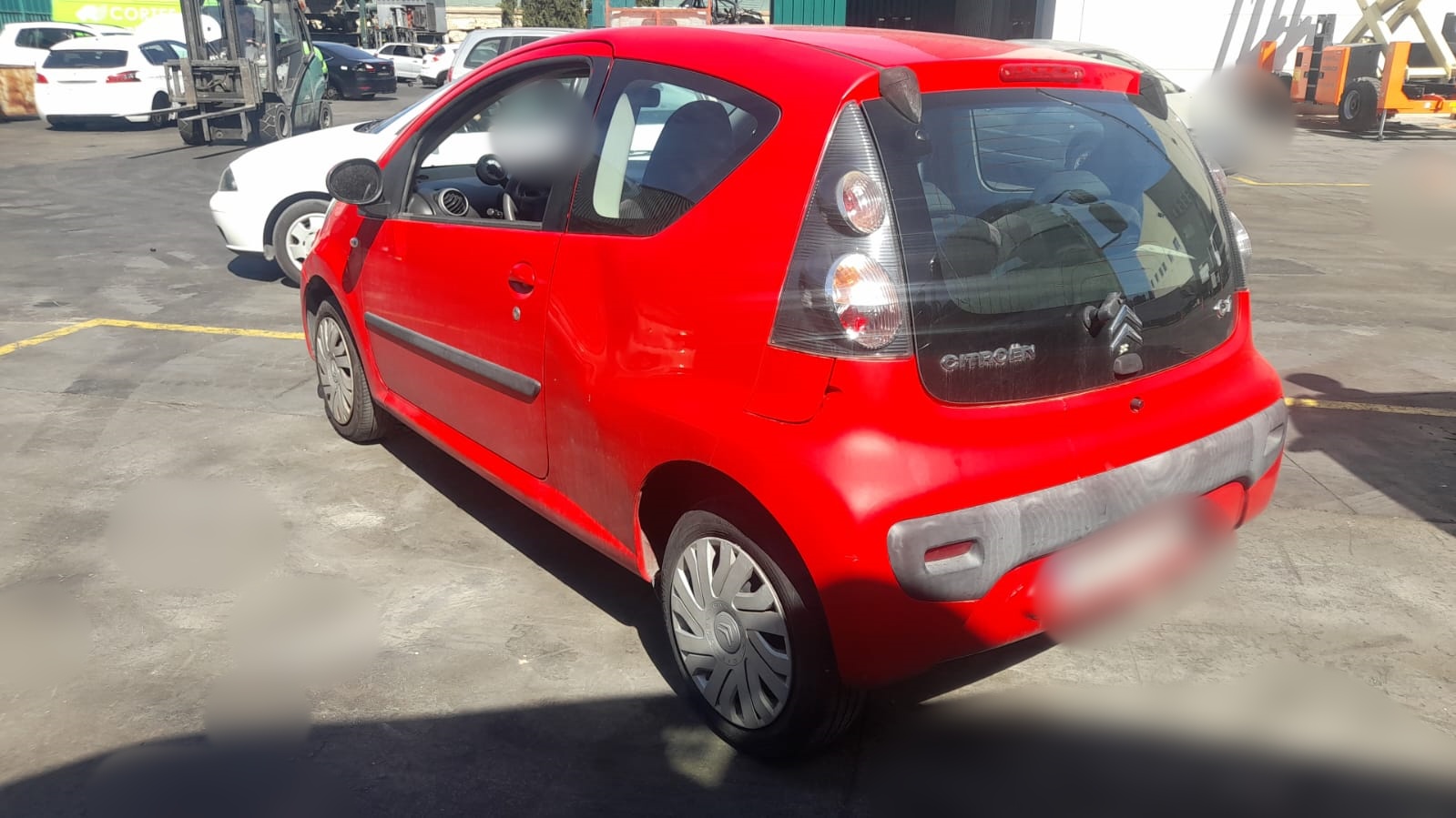 CITROËN C1 1 generation (2005-2016) Priekinių dešinių durų veidrodis 8149XW 25917927