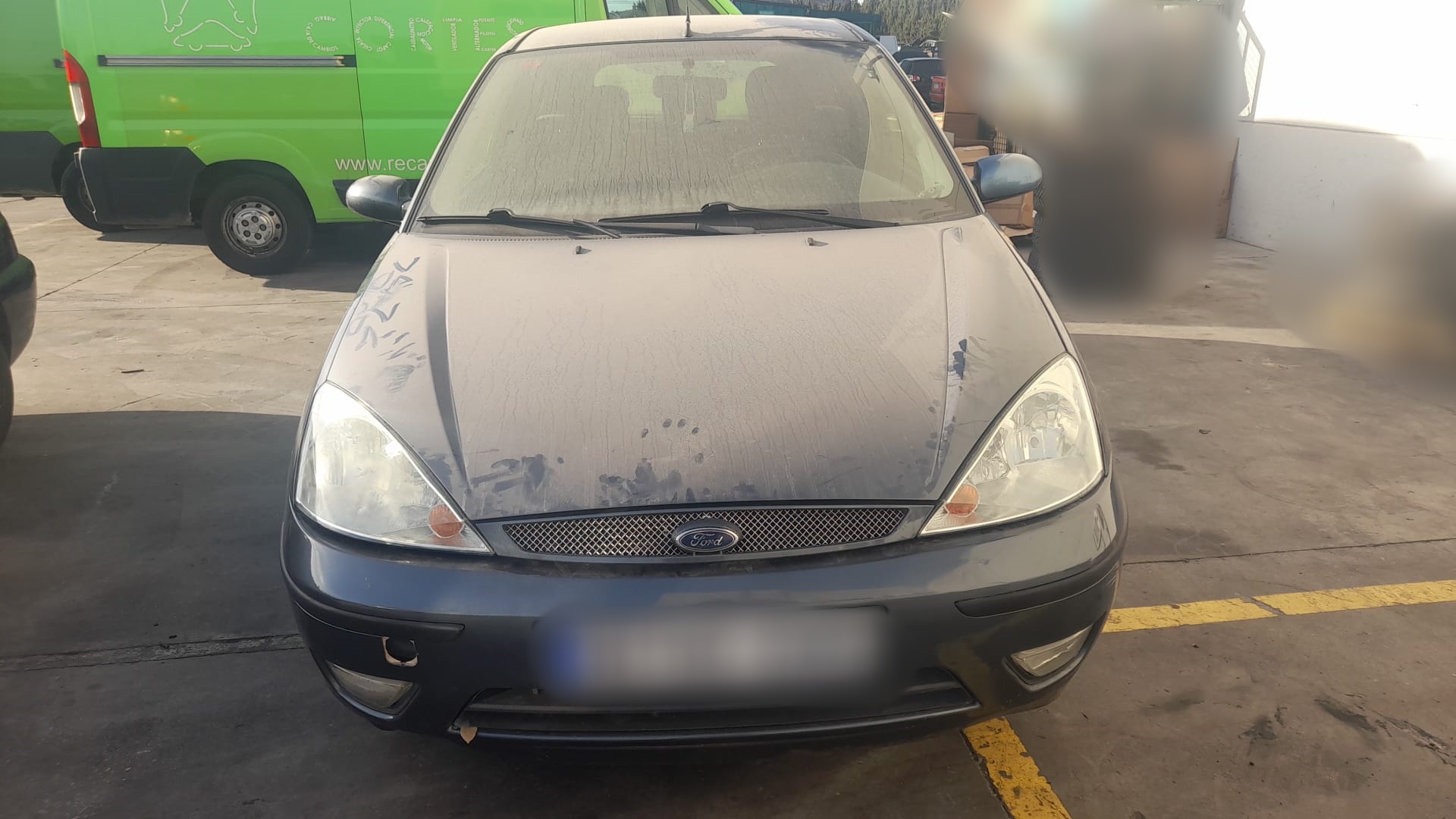 FORD Focus 1 generation (1998-2010) Дверь передняя левая 1430144 23056153