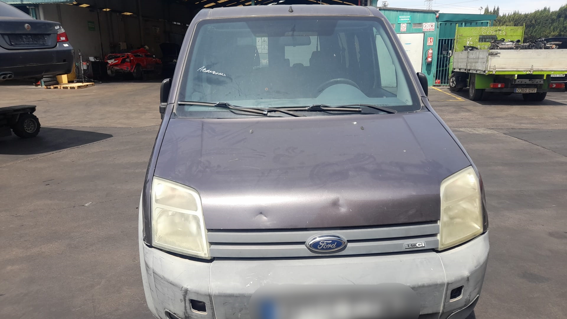 FORD Tourneo Connect 1 generation (2002-2013) Ступица передняя правая 1439603 25653243