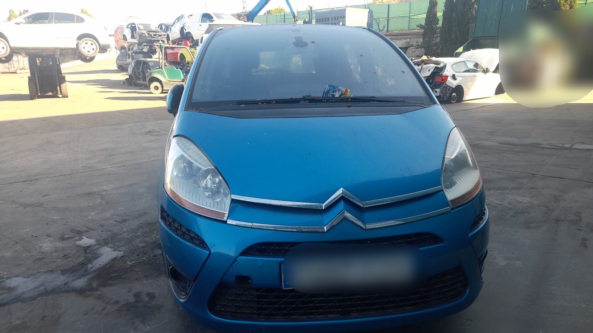 CITROËN C4 Picasso 1 generation (2006-2013) Priekinių dešinių durų veidrodis 8153G9 25690454