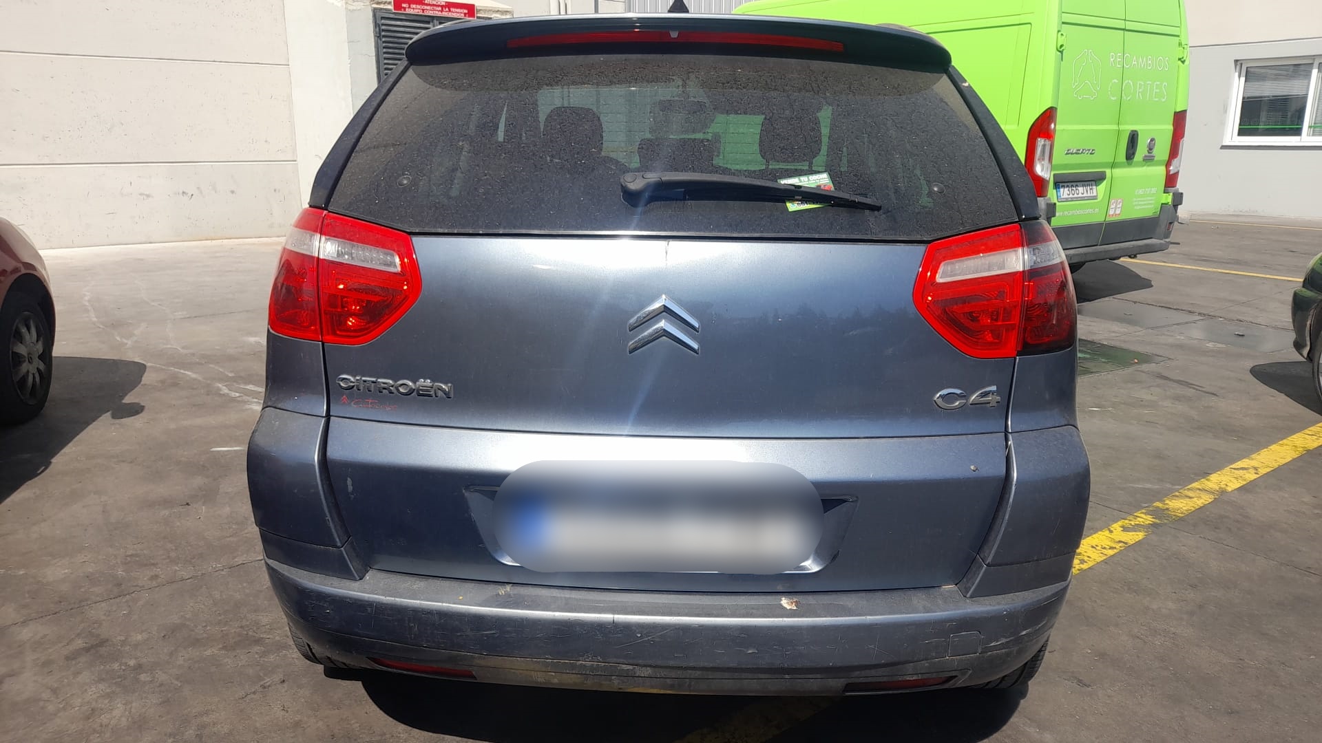 CITROËN C4 Picasso 1 generation (2006-2013) Крыло переднее левое 7840V1 25197208