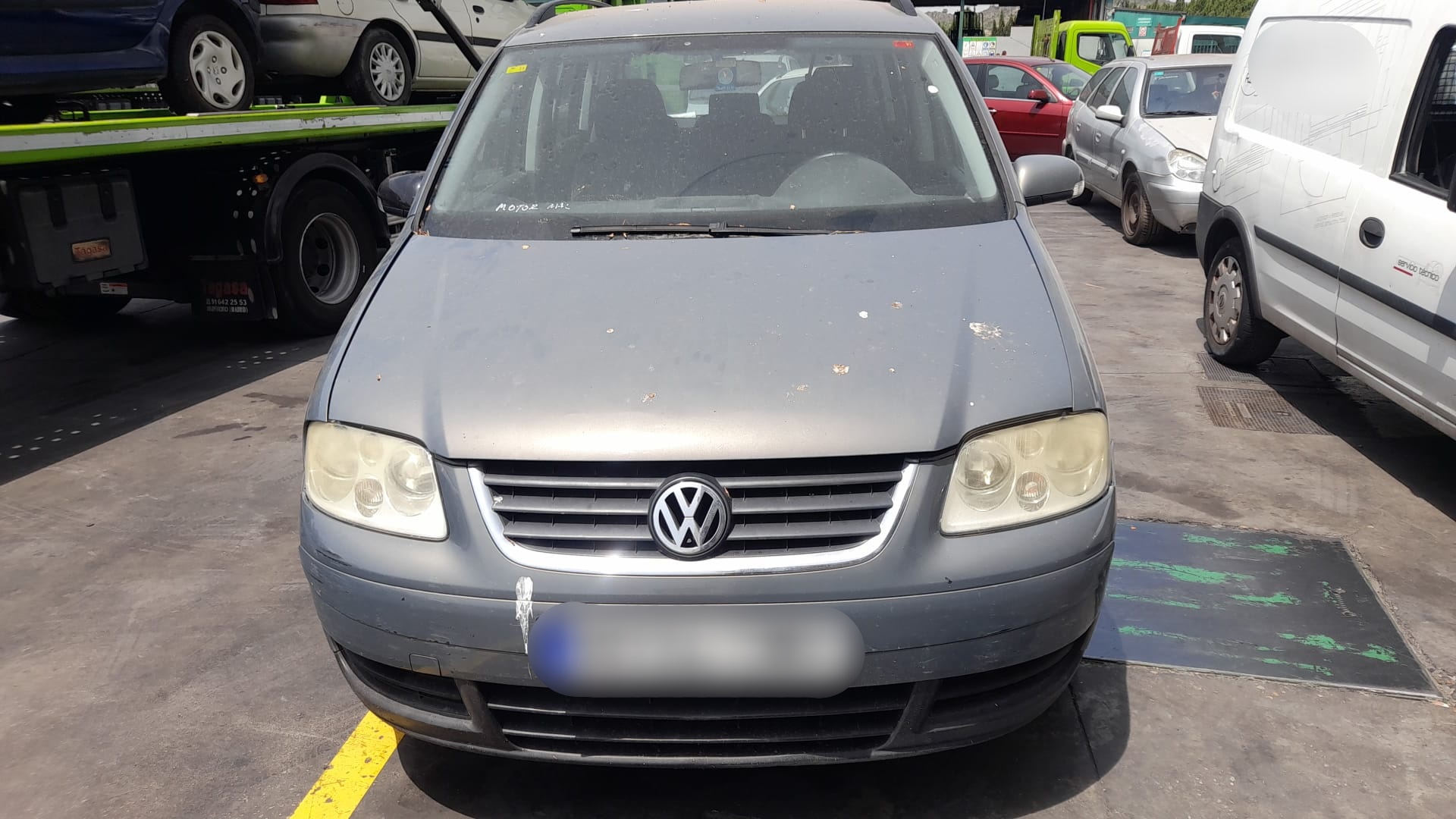 VOLKSWAGEN Touran 1 generation (2003-2015) Priekšējo kreiso durvju slēdzene 3D1837015AP 25175569