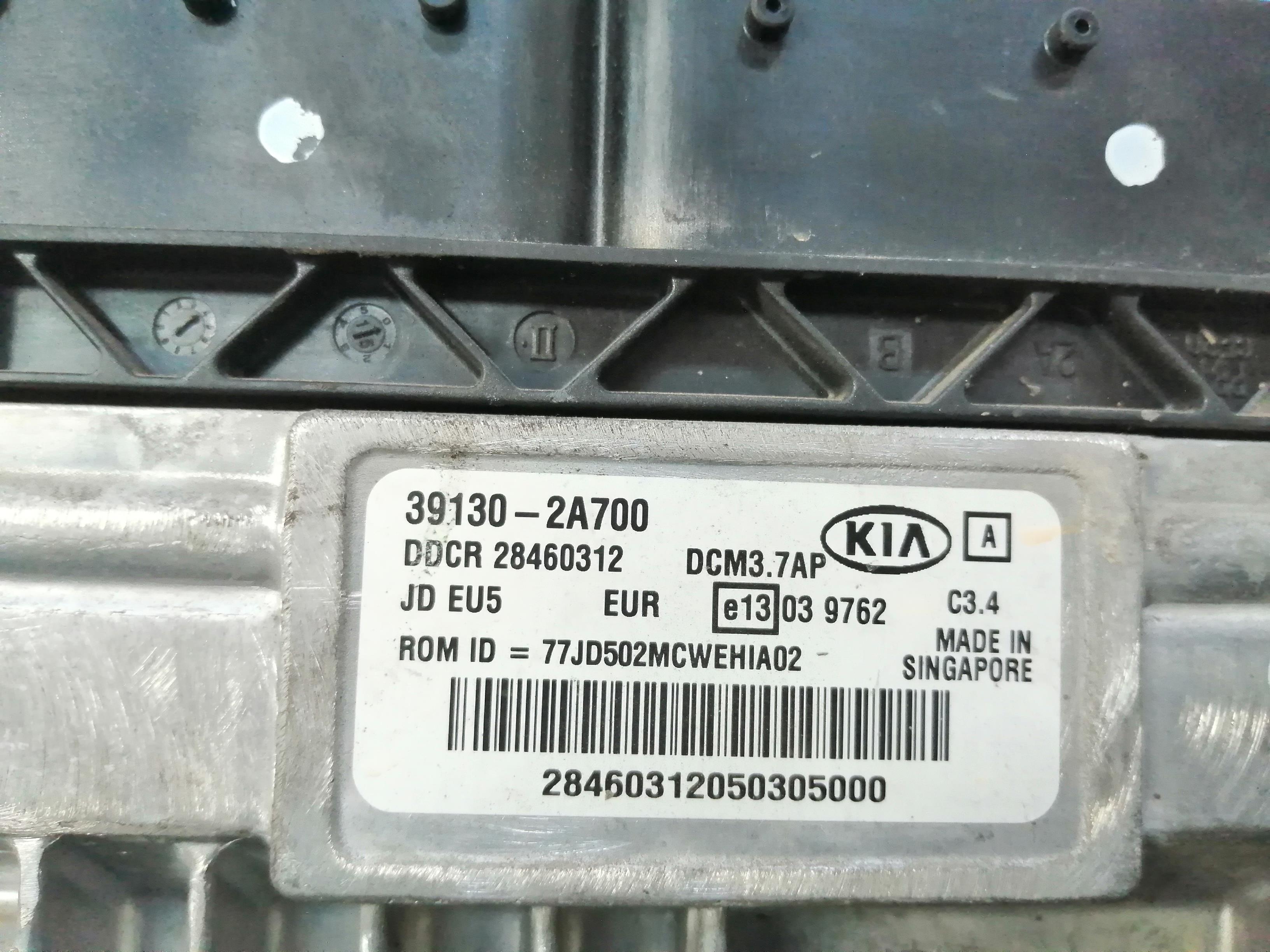 KIA Cee'd 2 generation (2012-2018) Variklio kompiuteris 391302A700 24019643