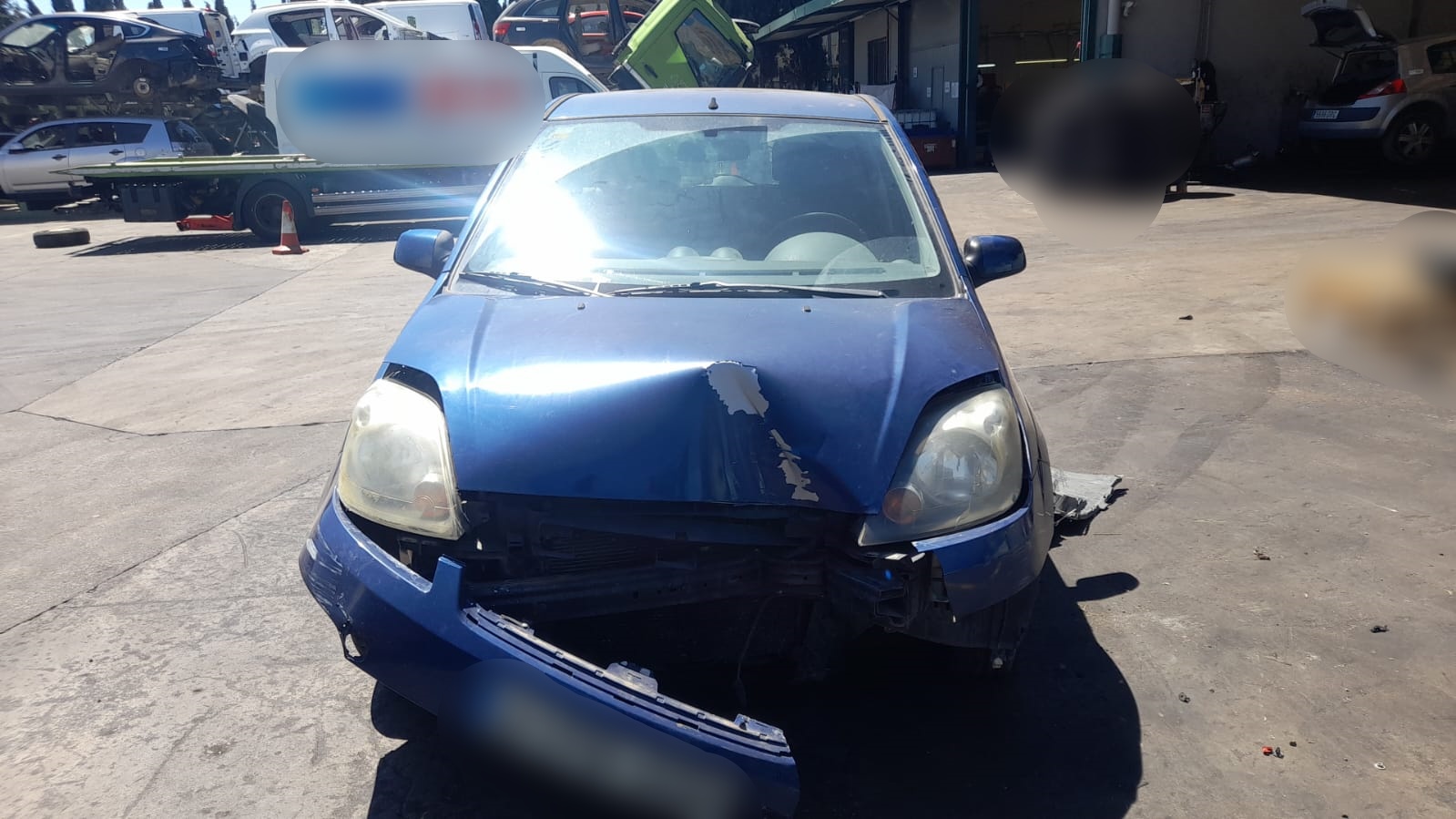 FORD Fiesta 5 generation (2001-2010) Hátsó lökhárító 1375906 25229281