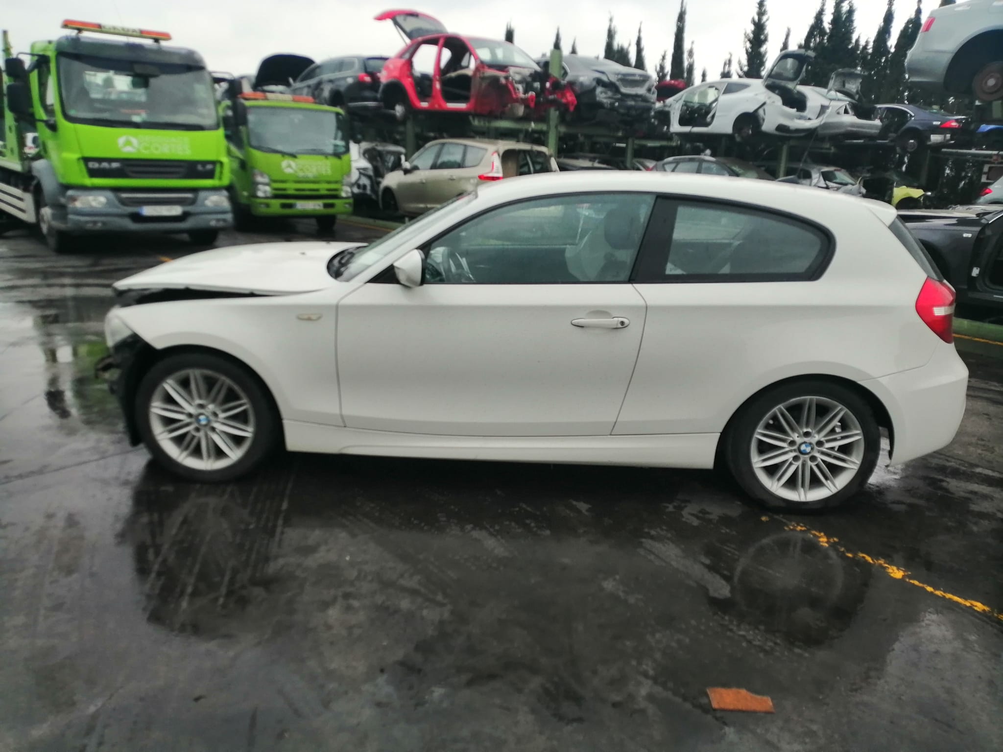 BMW 1 Series E81/E82/E87/E88 (2004-2013) Kairys skydelis nuo saulės (saulės apsauga) 51167252503 25200759