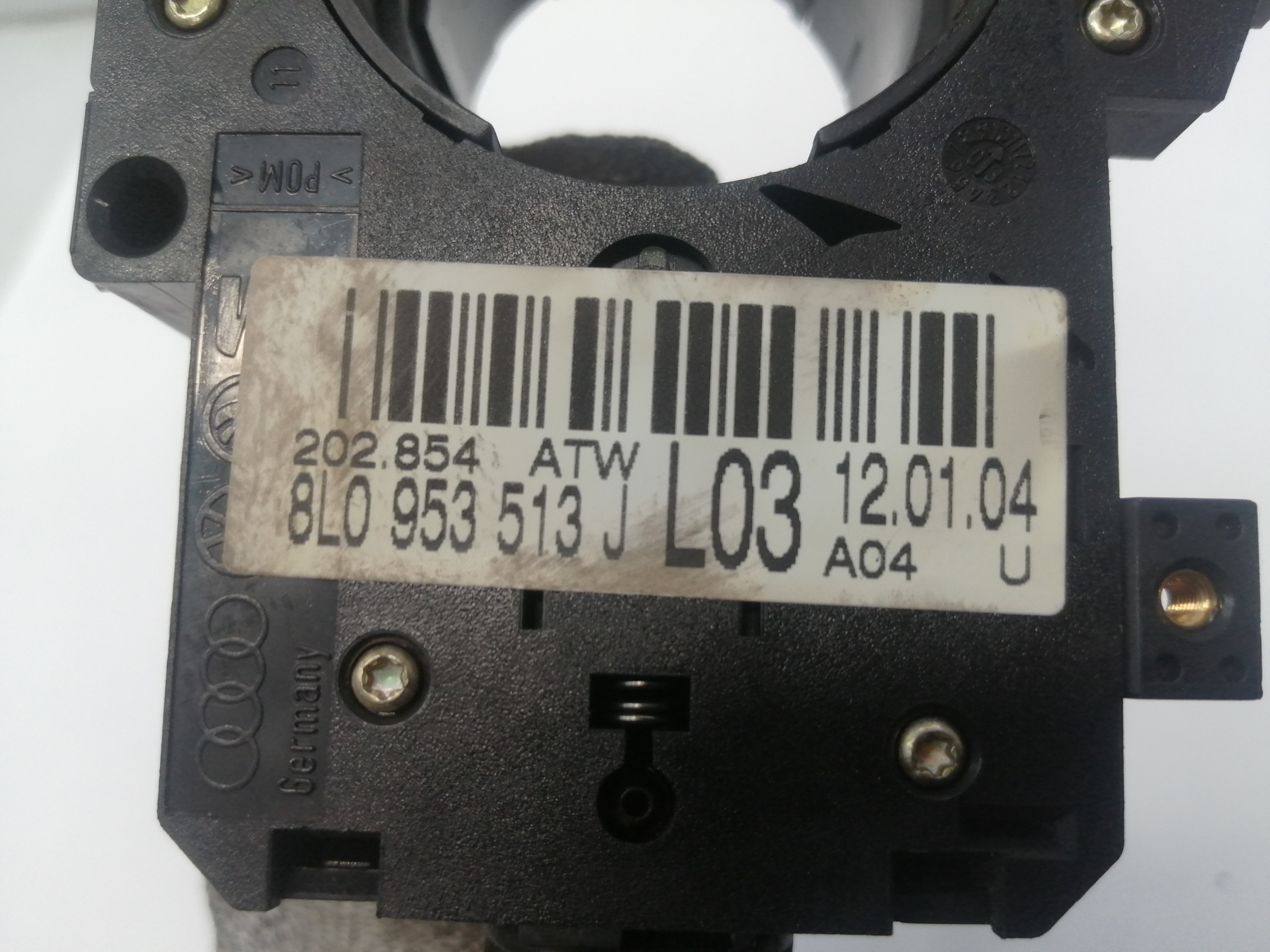 AUDI Octavia 1 generation (1996-2010) Headlight Switch Control Unit 8L0953513J 18655780