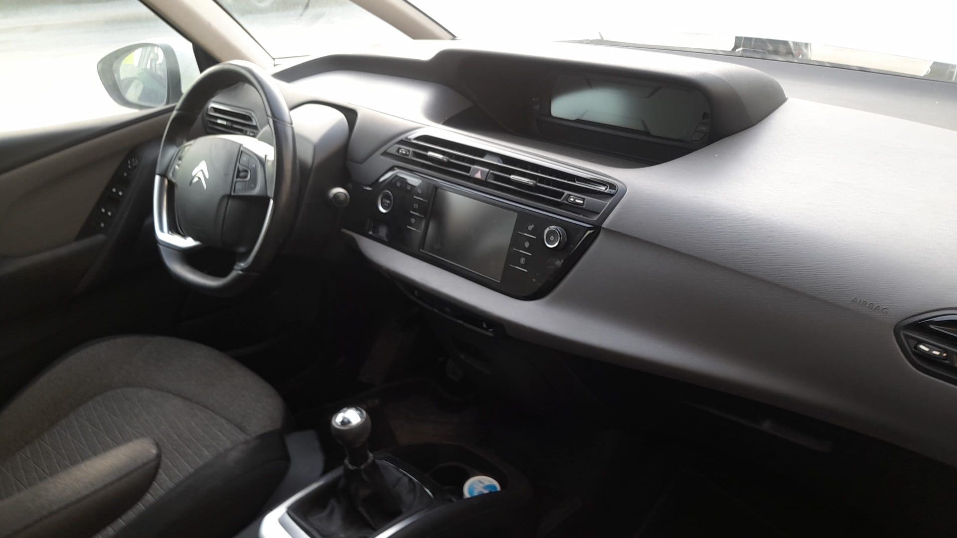 CITROËN C4 Picasso 2 generation (2013-2018) Aizmugurējo kreiso durvju logu pacēlājs 9676172480 25349288