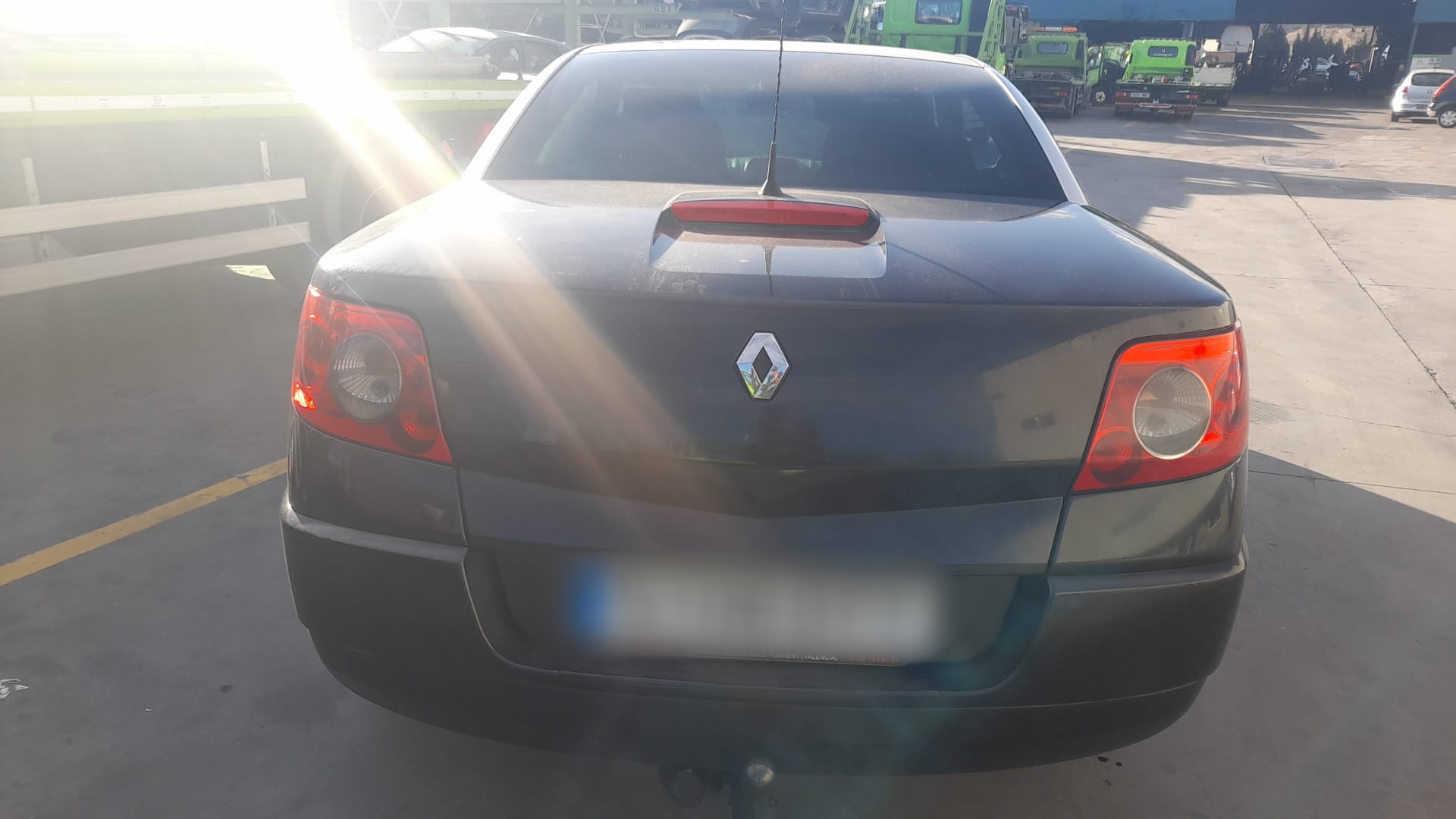 RENAULT Megane 2 generation (2002-2012) Priekinės dešinės durys 7751474926 24033804