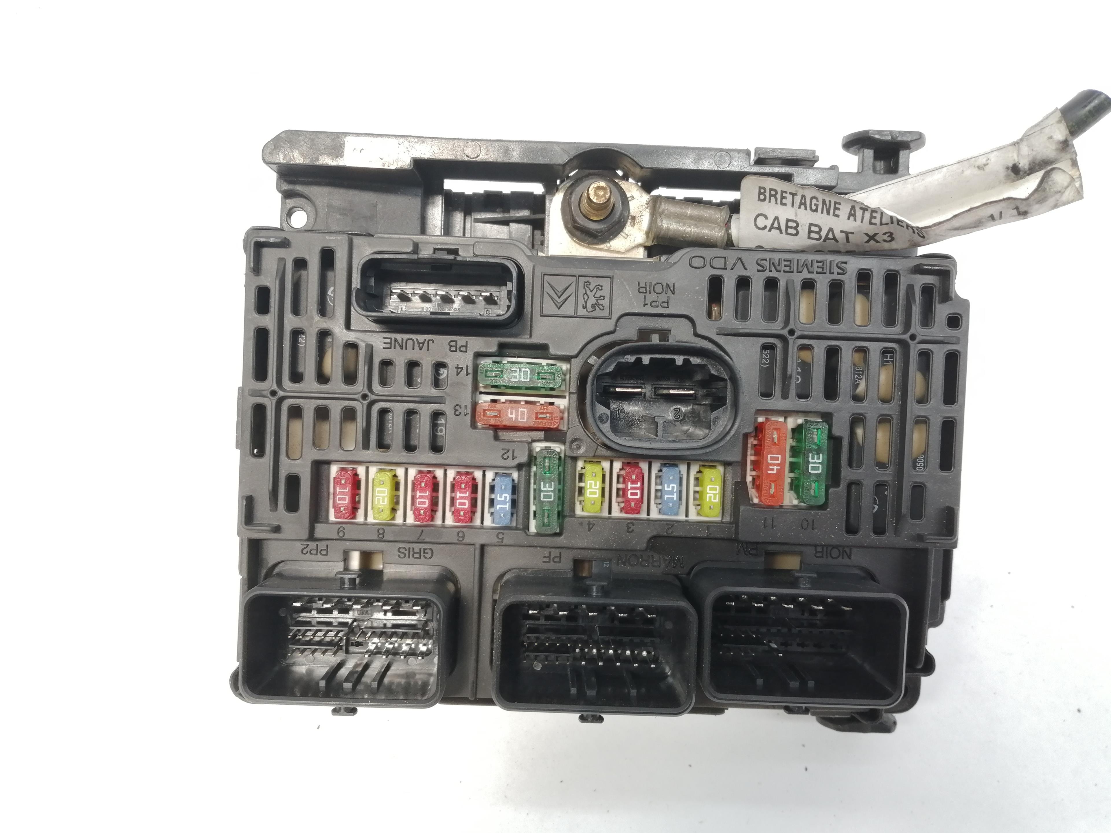 CITROËN C4 1 generation (2004-2011) Fuse Box 25204362