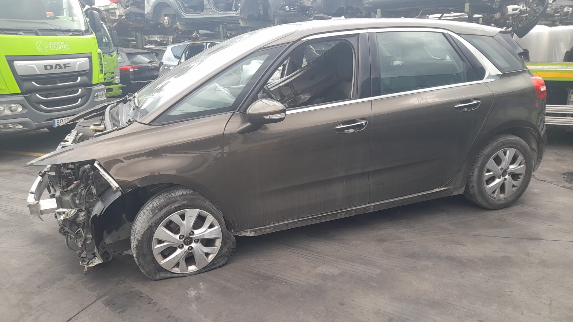 CITROËN C4 Picasso 2 generation (2013-2018) Стеклоподъемник задней правой двери 9676172380 25170256