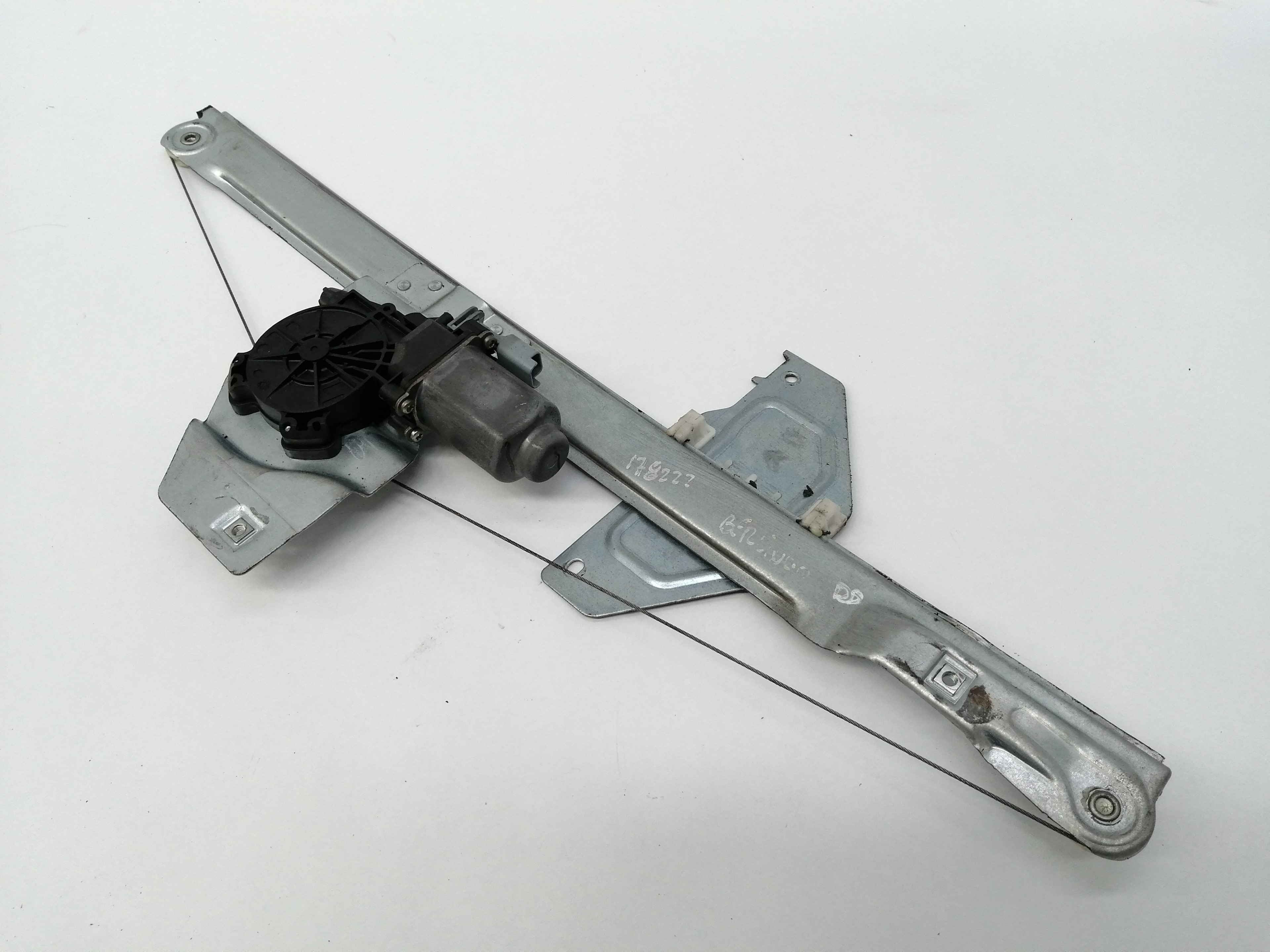 CITROËN Berlingo 2 generation (2008-2023) Front Right Door Window Regulator 9222EQ 21064243