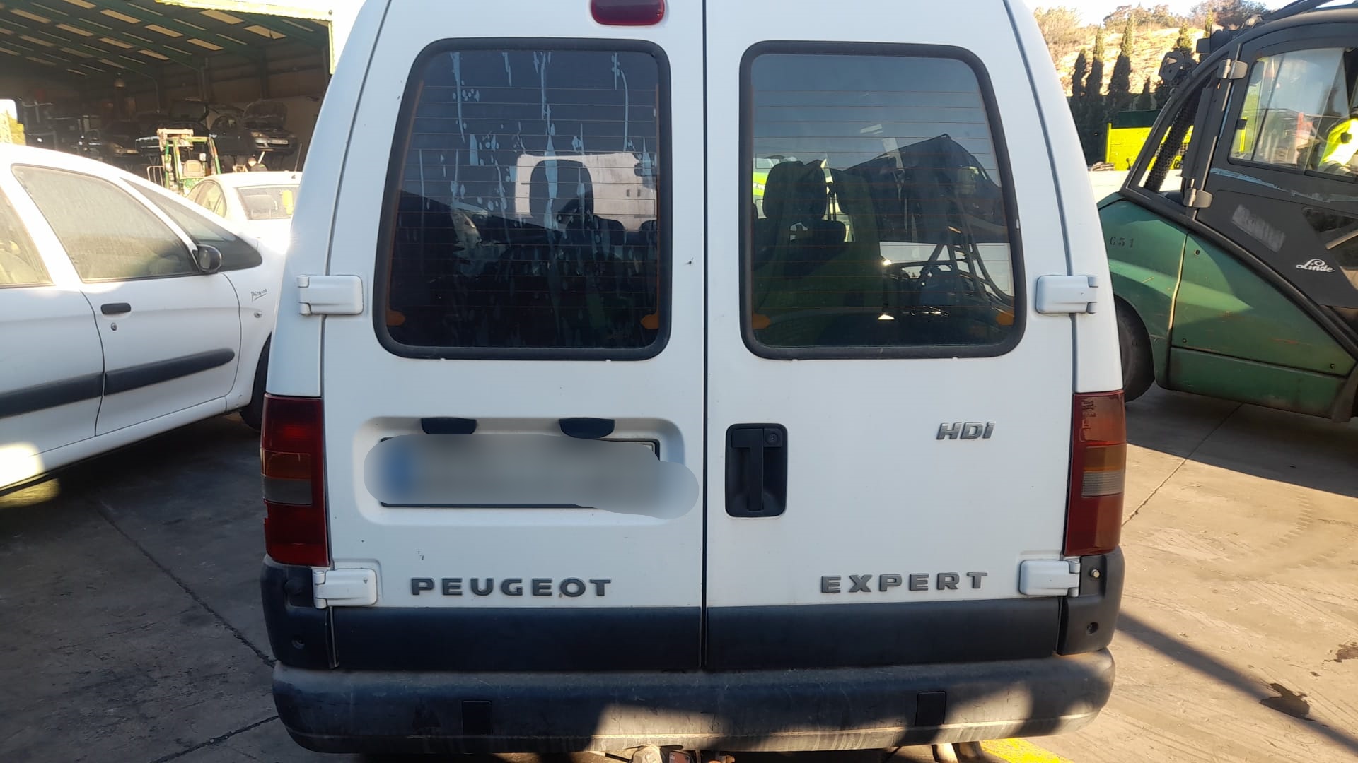 PEUGEOT Expert 1 generation (1996-2007) Priekinės dešinės durys 9004V6 18596044