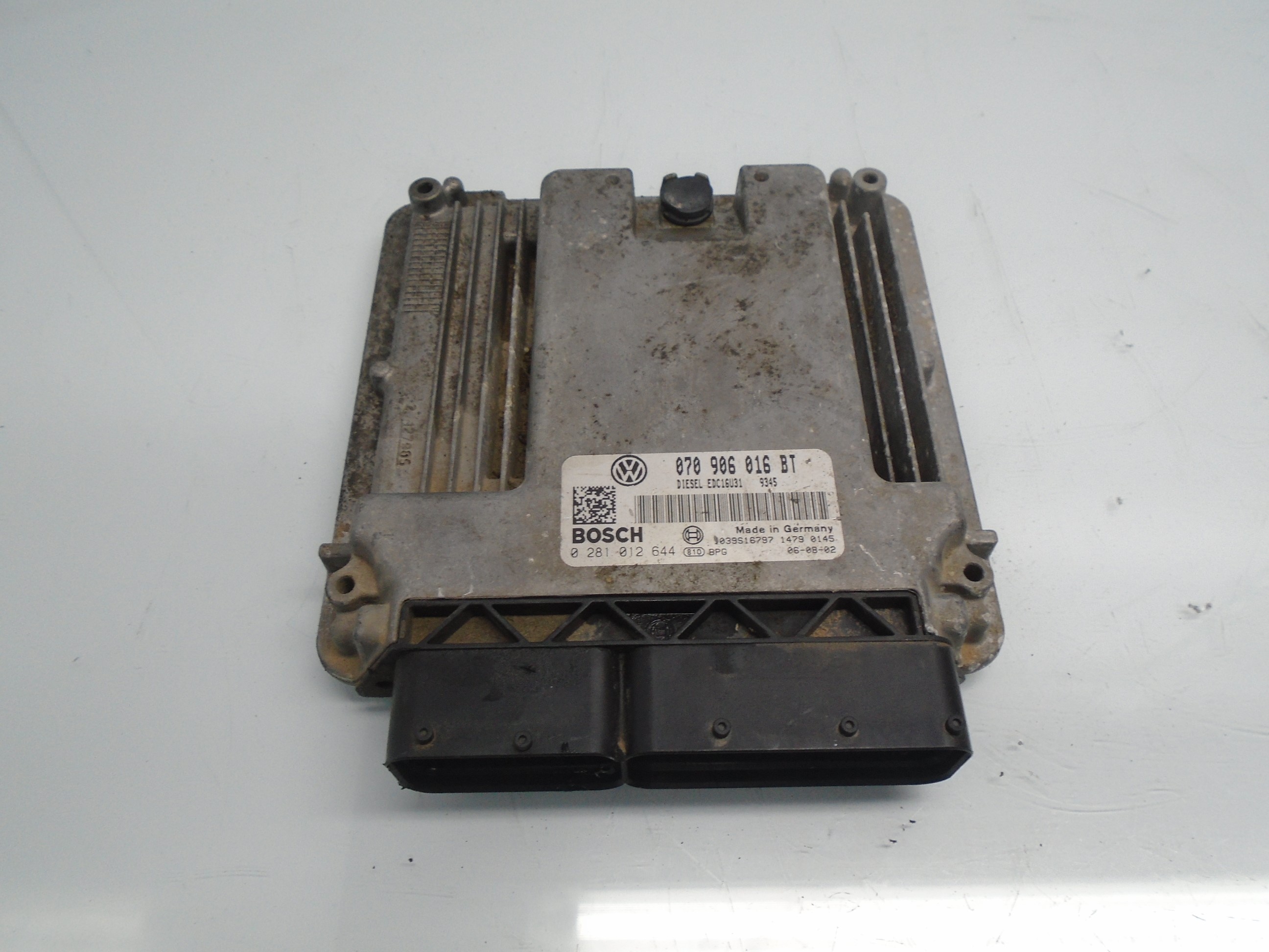 VOLKSWAGEN Touareg 1 generation (2002-2010) Engine Control Unit ECU 070906016BT 18499531