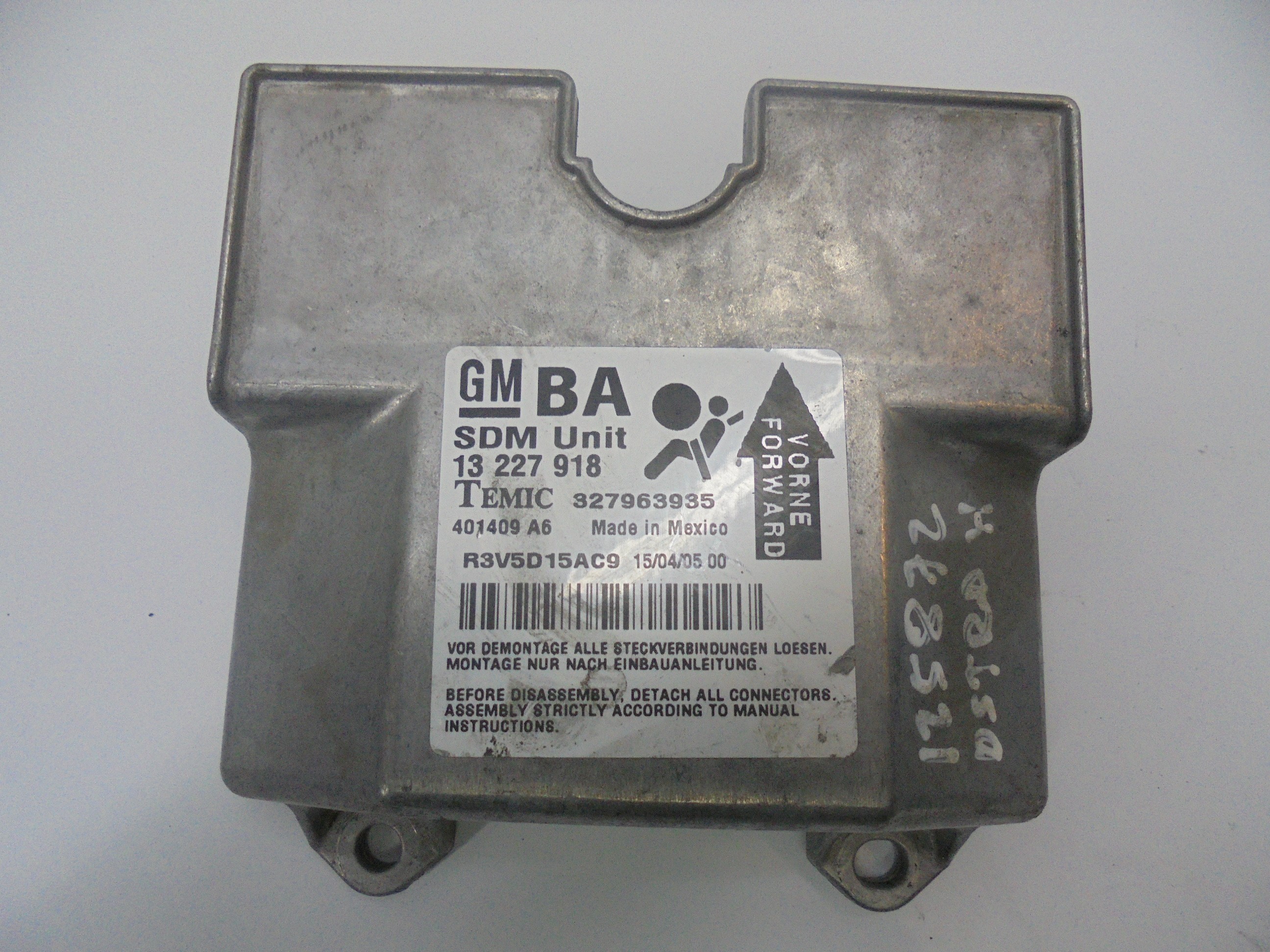 SUBARU Astra H (2004-2014) SRS vadības bloks 13227918 18541311